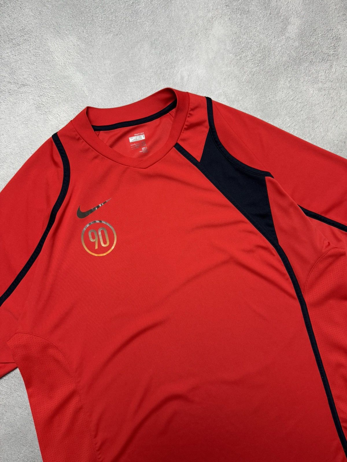 Nike Nike Total 90 Training Football Soccer Jersey Vintage Logo Size US L / EU 52-54 / 3 - 3 Thumbnail