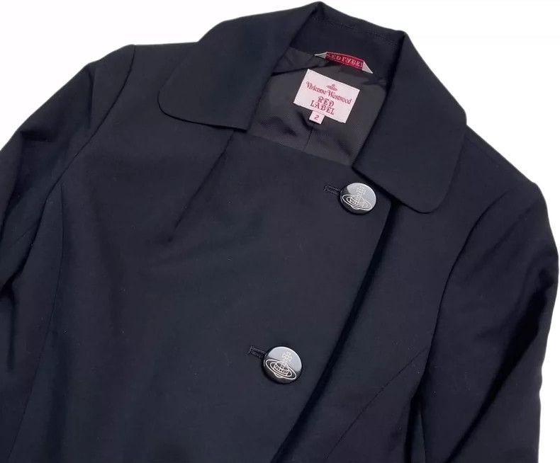 Vivienne Westwood Vivienne Westwood Saturn logo button jacket Size M / US 6-8 / IT 42-44 - 3 Thumbnail