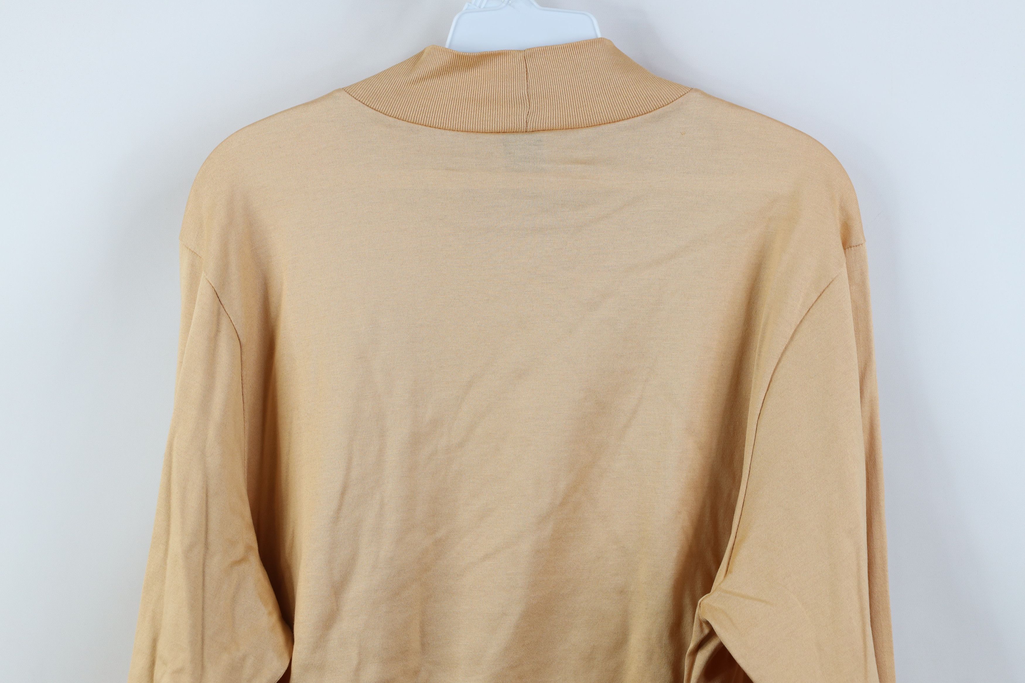 Lands' End Vintage 90s Lands End Knit Mock Neck Long Sleeve T-Shirt USA Size US M / EU 48-50 / 2 - 12 Thumbnail
