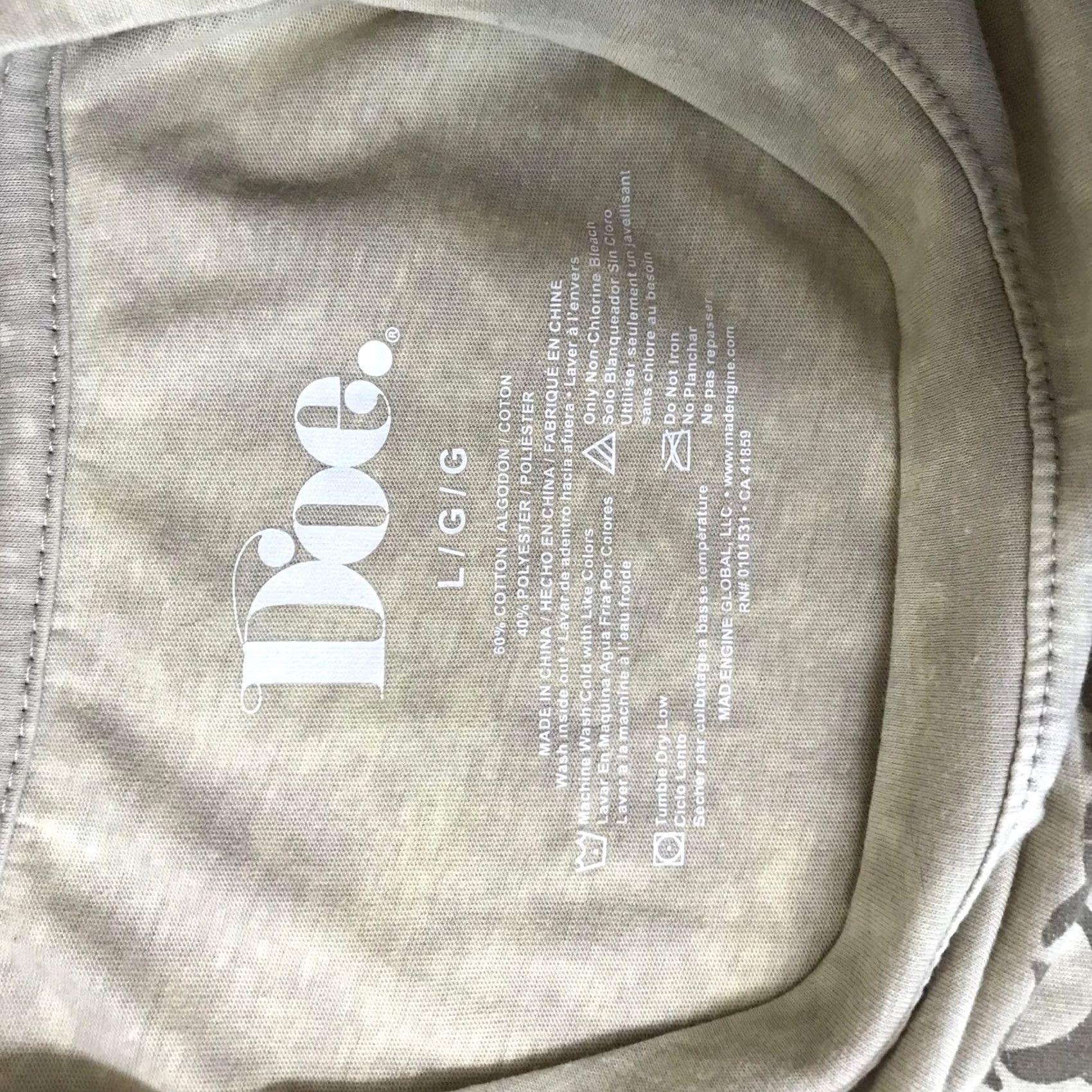 Vintage Doe Yosemite Valley Graphic T-Shirt Womens Large Tan Mineral Wash National Park Size L / US 10 / IT 46 - 7 Thumbnail