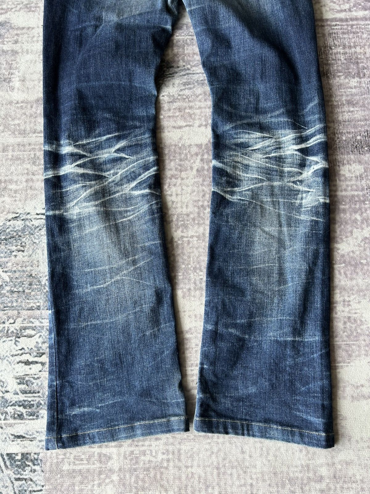 Tornado Mart Tornado Mart Mudwash Flared Jeans Size US 34 / EU 50 - 9 Thumbnail