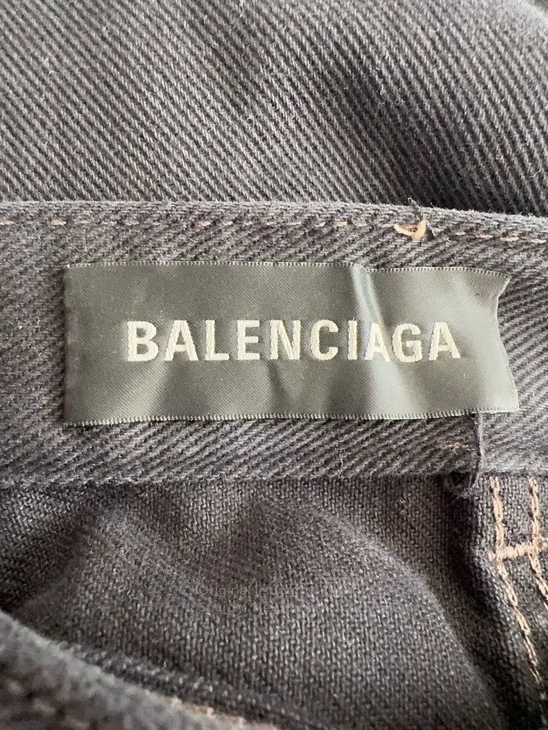 Balenciaga Balenciaga Black Jeans Size US 31 - 3 Thumbnail