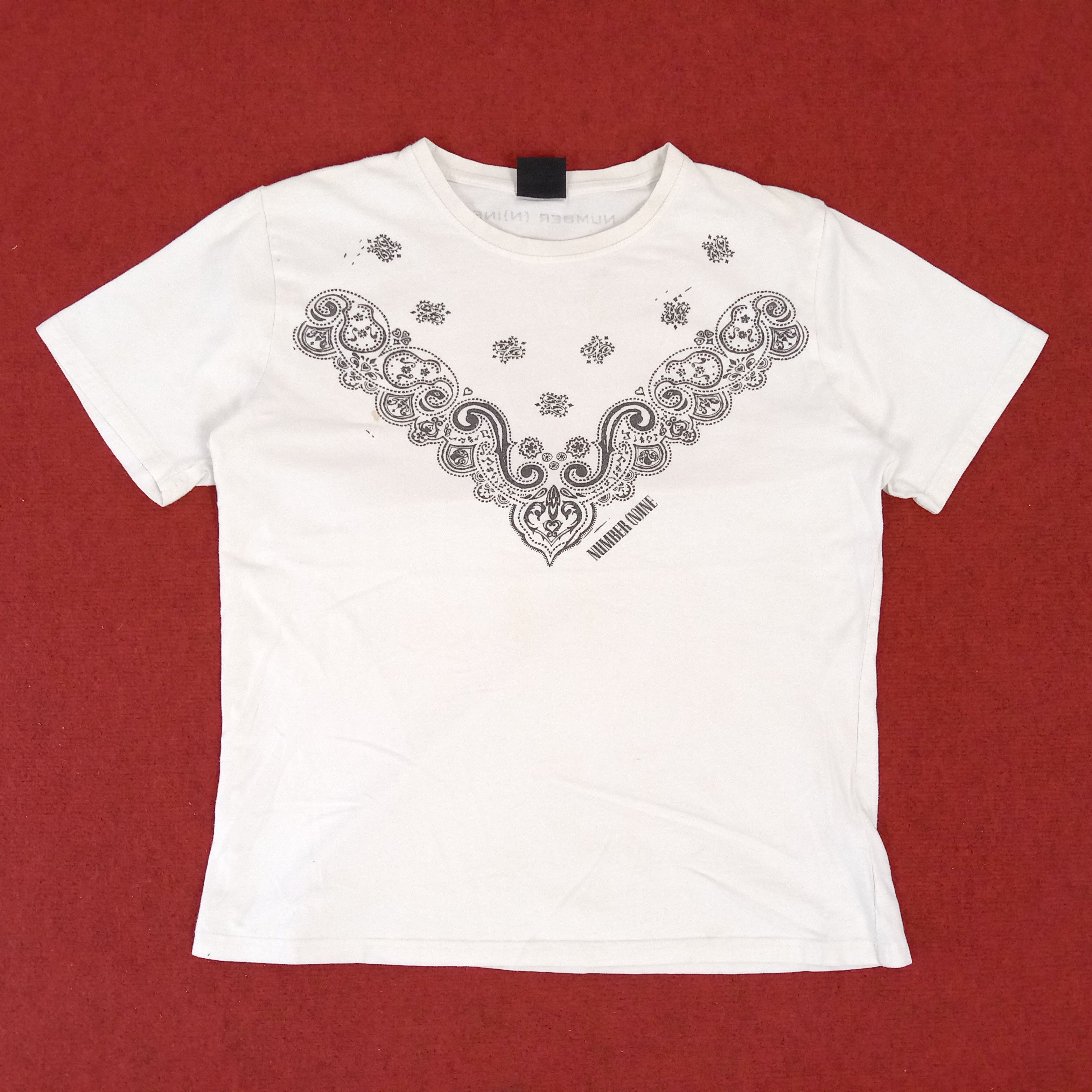 Japanese Brand × Marlboro × Number (N)ine Marlboro X Number Nine Japanese Brand Art Style Tshirt Size US M / EU 48-50 / 2 - 1 Thumbnail