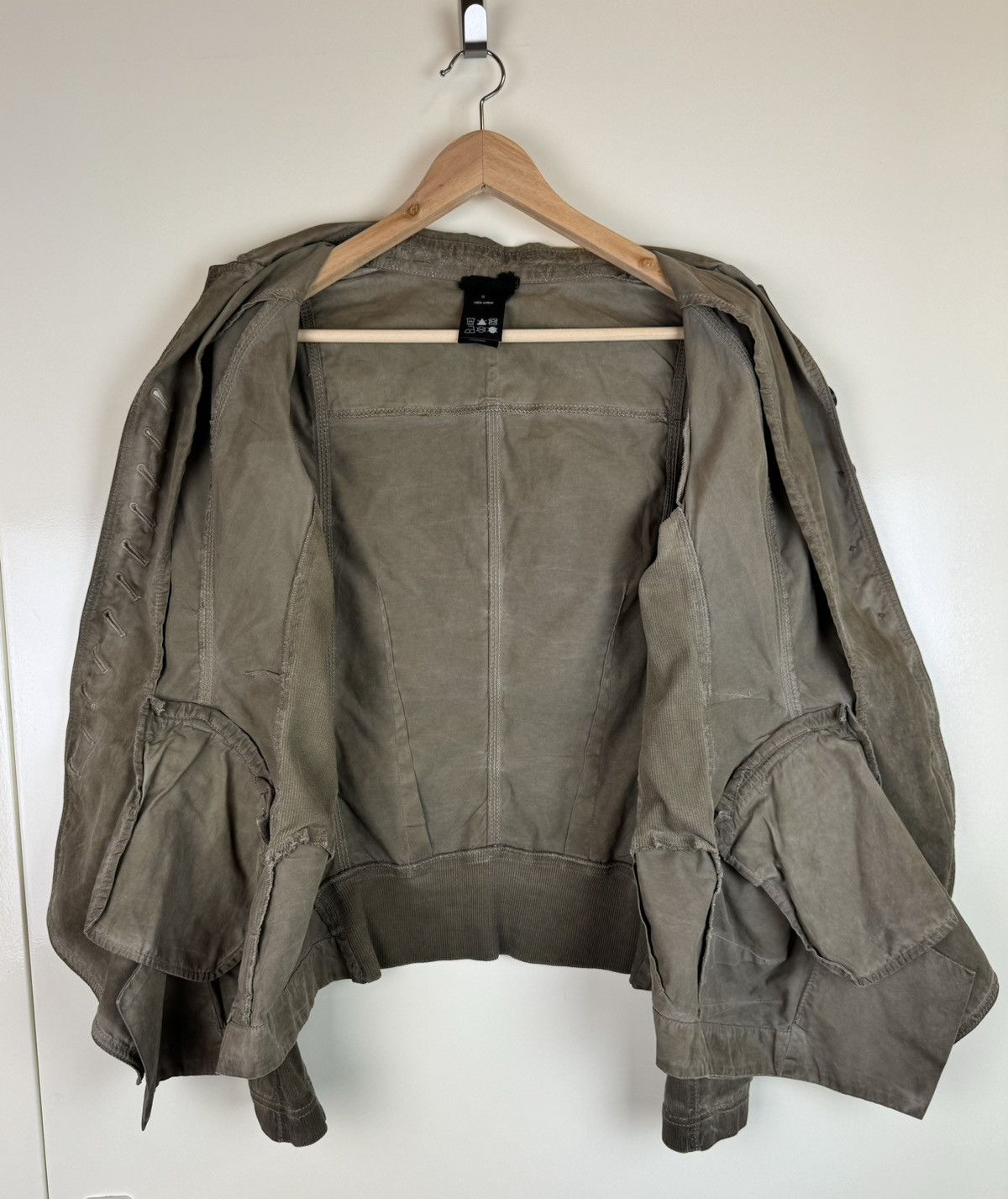 Rundholz Rundholz asymmetric tulip jacket cotton blazer khaki brown S Size S / US 4 / IT 40 - 16 Thumbnail