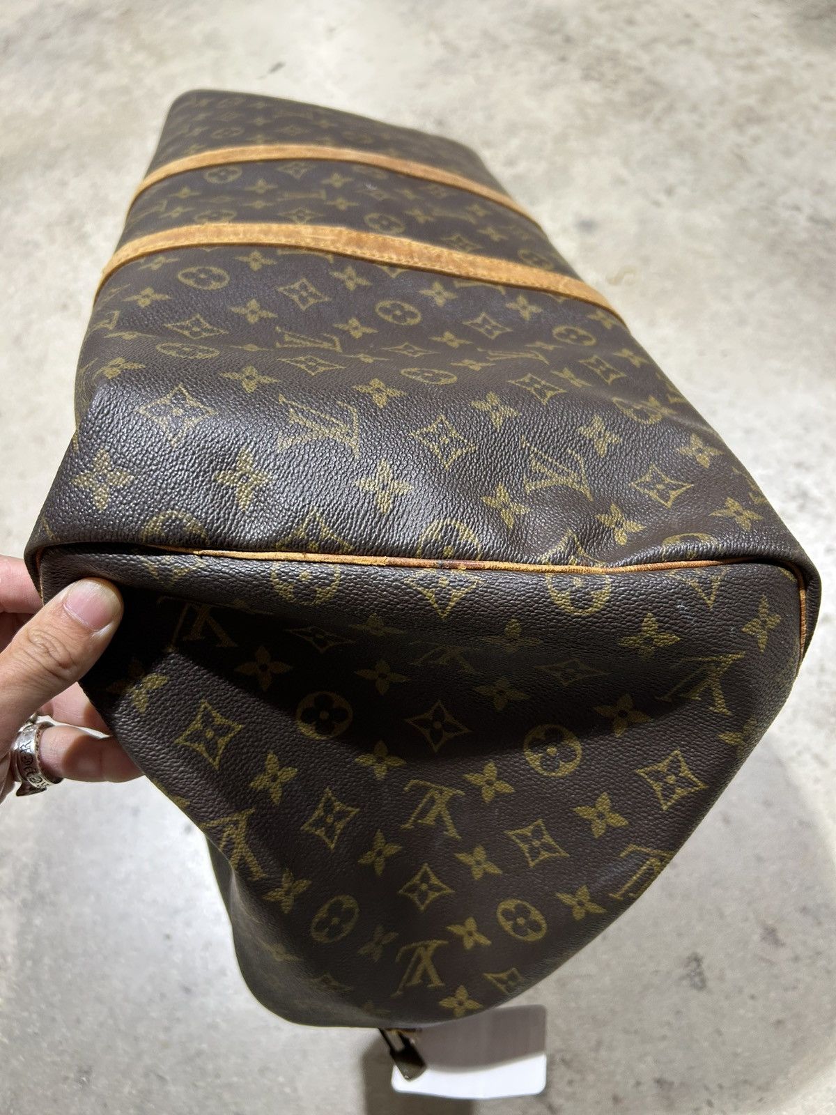 Louis Vuitton Louis Vuitton 55 Duffle Bag Size ONE SIZE - 9 Thumbnail