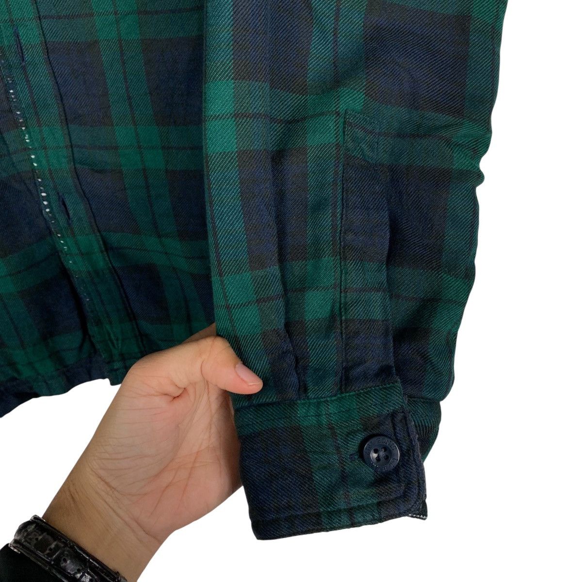 L.L. Bean Vintage LL Bean Tartan Flannel Jacket Size US M / EU 48-50 / 2 - 13 Thumbnail