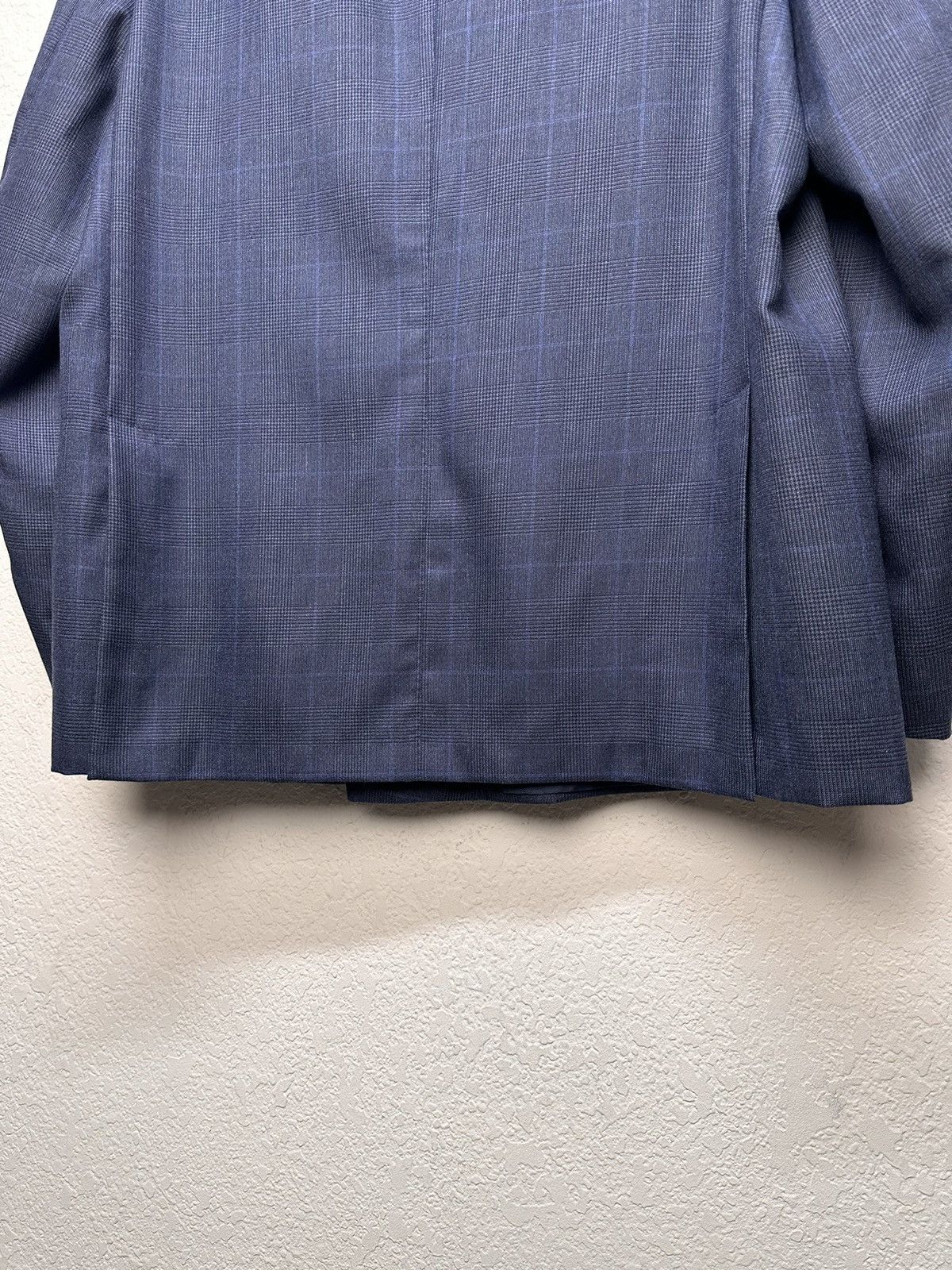 Ermenegildo Zegna Ermenegildo Zegna wool blazer navy LUXURY Italian suit XL Size 48L - 14 Thumbnail