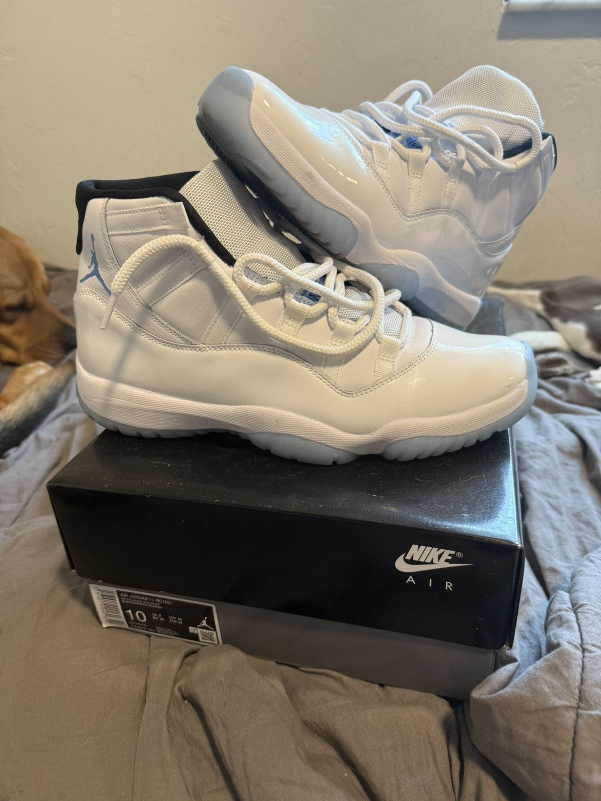 Jordan Brand Jordan 11 Colombia legend blue Size US 10 / EU 43 - 2 Thumbnail
