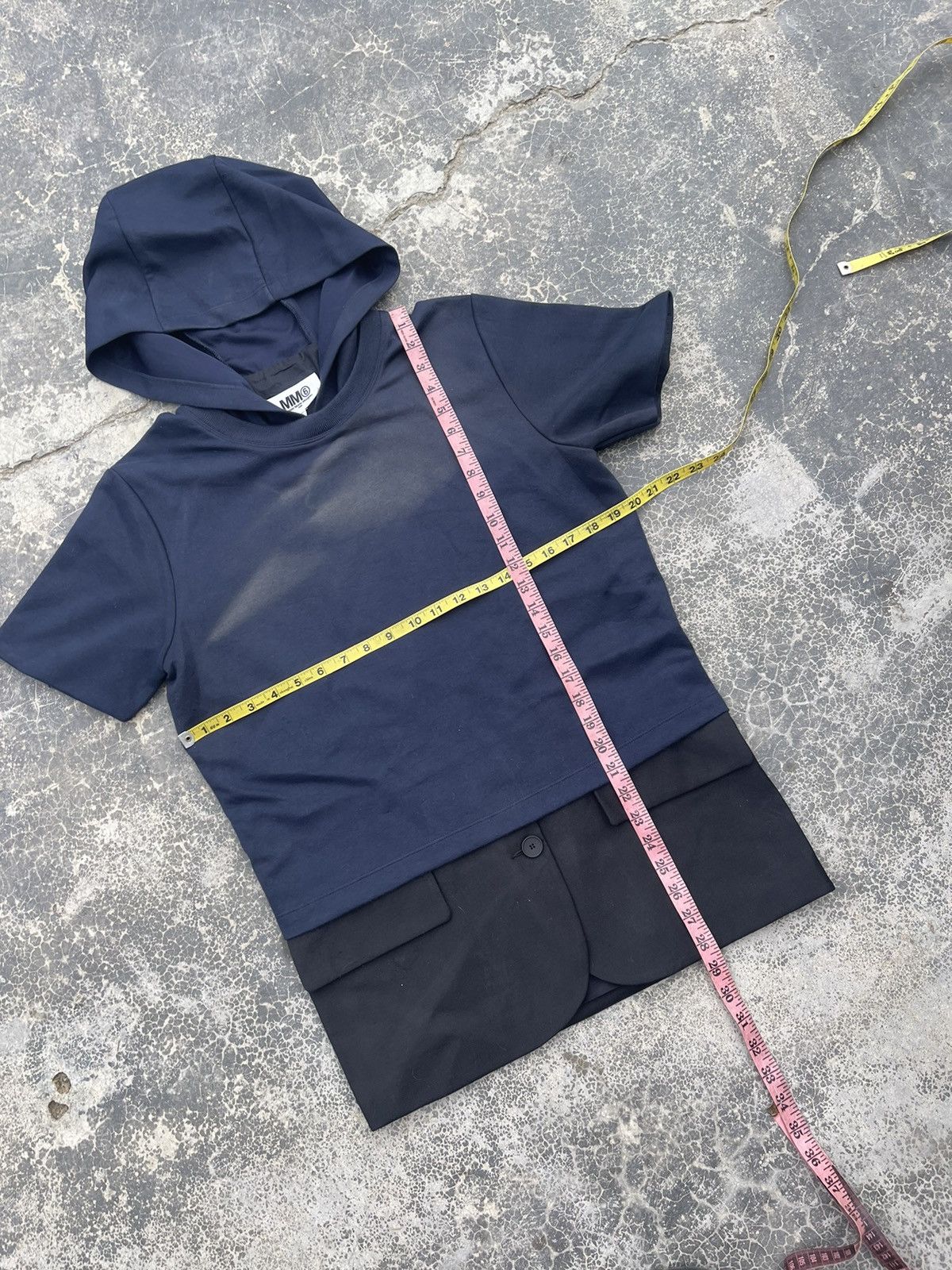 Maison Margiela Maison Martin Margiela MM6 hybrid hooded shirt Size S / US 4 / IT 40 - 8 Thumbnail