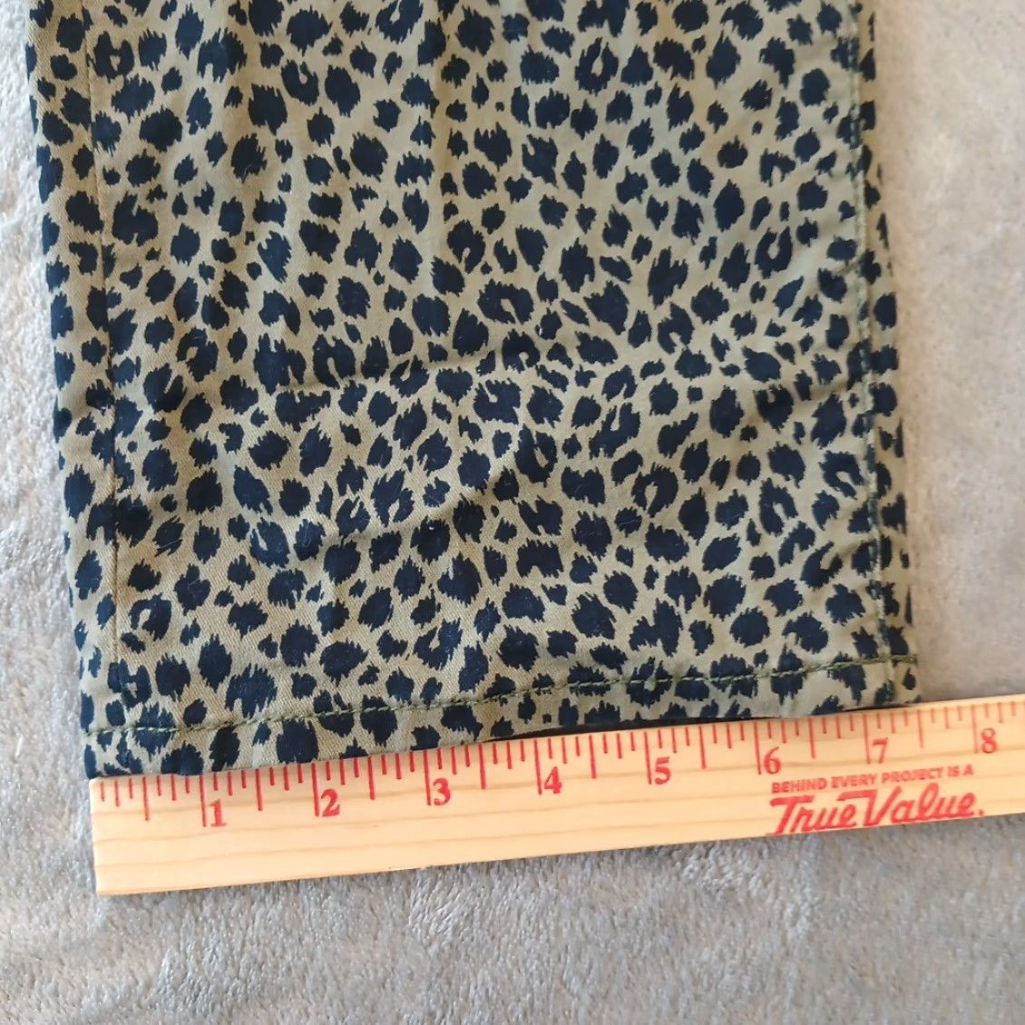 Talbots Talbots Signature Ankle Pants Womens 14P Gray Animal Print Pockets 36x28 Pants Size 36" / US 14 / IT 50 - 6 Thumbnail