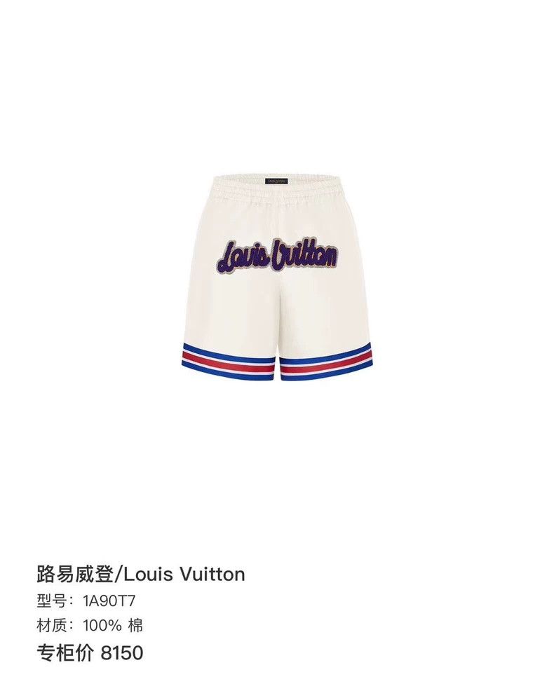 Louis Vuitton Louis Vuitton size s NBA Flocked Alphabet Shorts 2501-Nexta Size US 28 / EU 44 - 9 Thumbnail