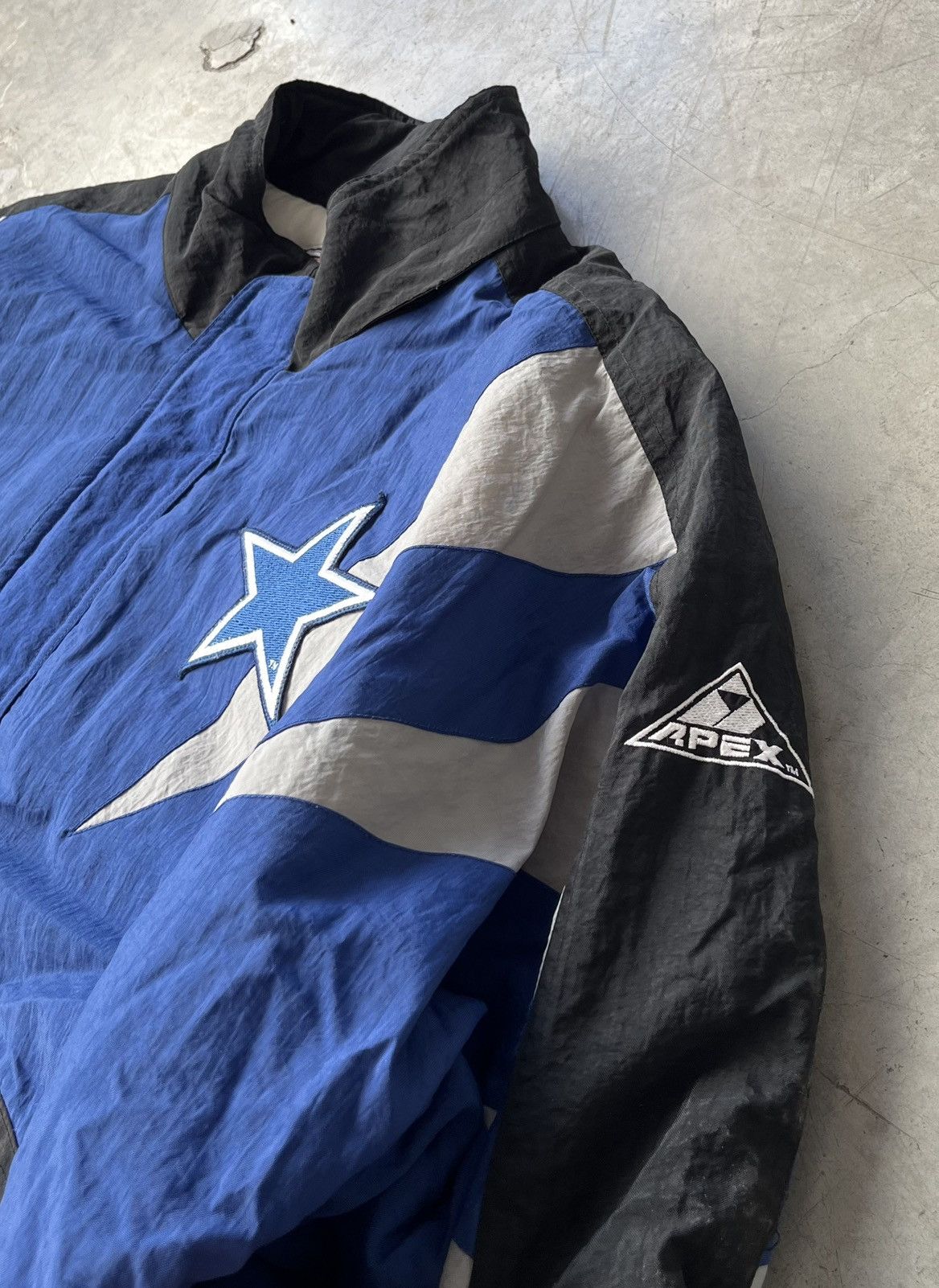 Apex One Vintage Apex One NFL Dallas Cowboys Men's Bomber Jacket 90s Size US XL / EU 56 / 4 - 4 Thumbnail