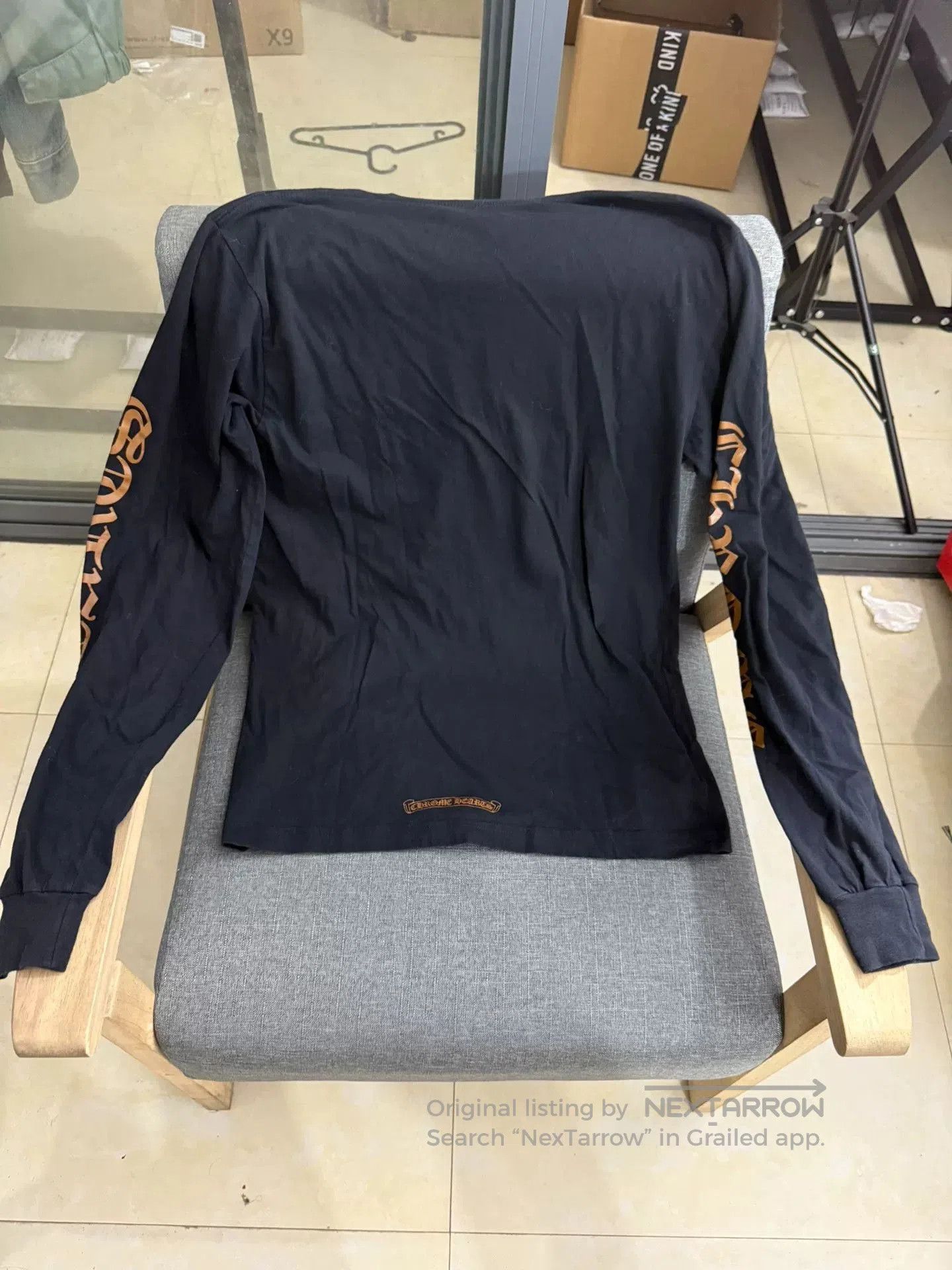 Chrome Hearts Chrome Hearts Sanskrit Arm Long Sleeve Top. Size US M / EU 48-50 / 2 - 6 Thumbnail