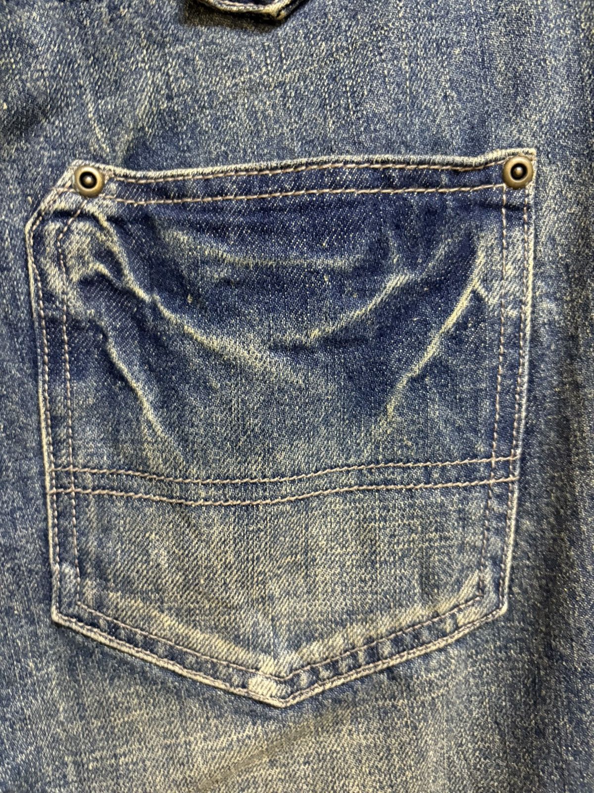 Designer Vintage Mili Mili Denim Jeans Japanese Fashion Designer Size US 31 - 10 Thumbnail
