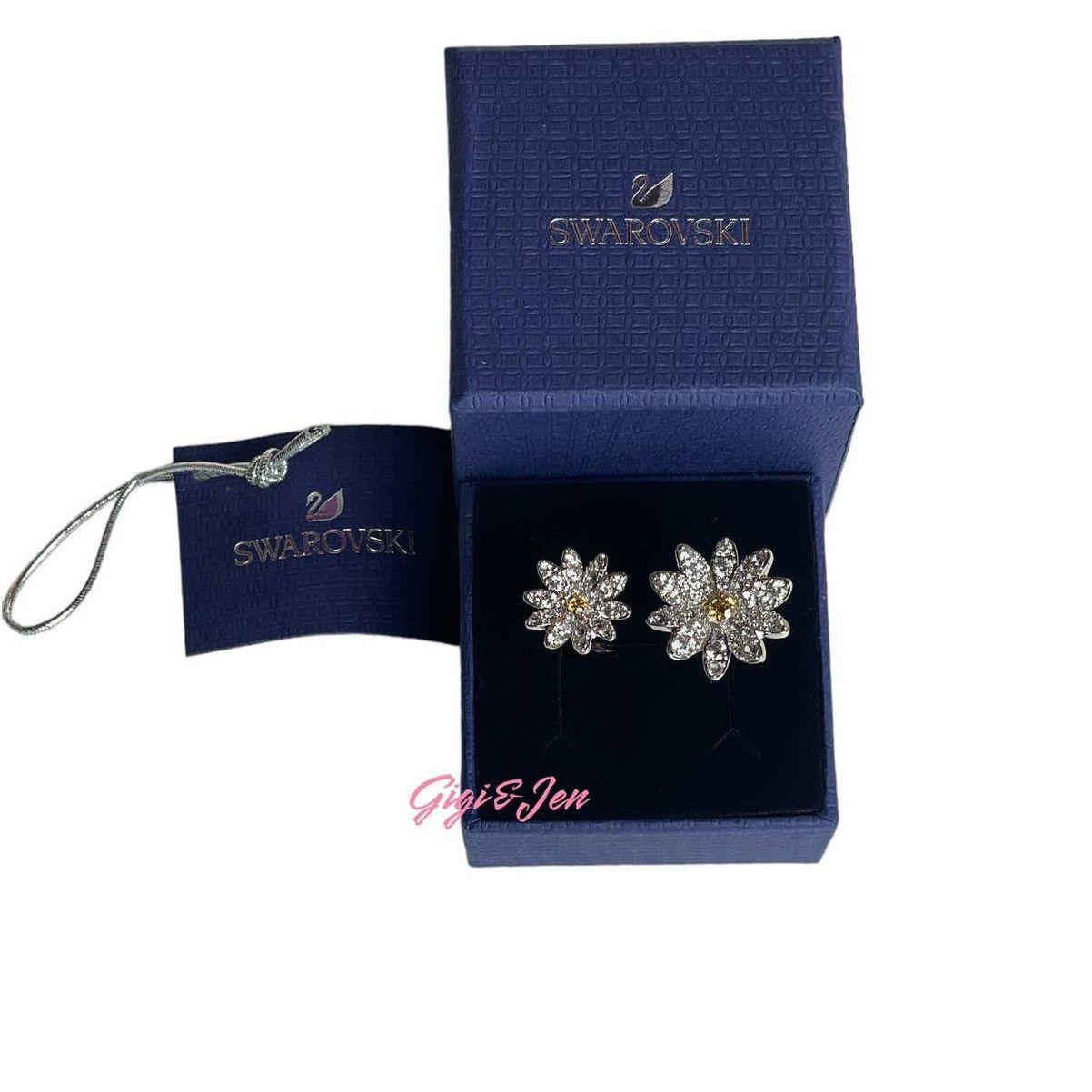 Swarovski Swarovski Eternal Flower open ring metal finish SIZE 52/ 6 Size ONE SIZE - 2 Thumbnail
