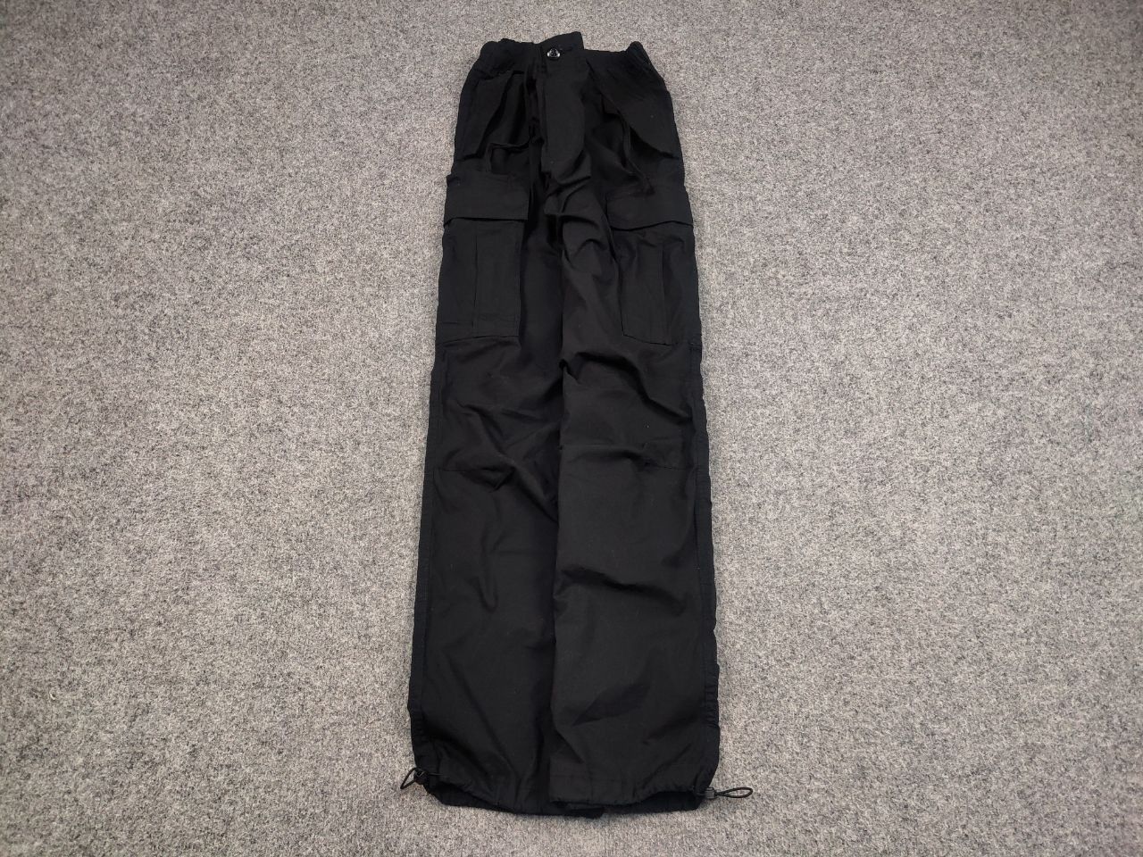 Japanese Brand Perfect black Ripstop Cargo Pants Regular Fit Vintage Style Size US 36 / EU 52 - 2 Thumbnail