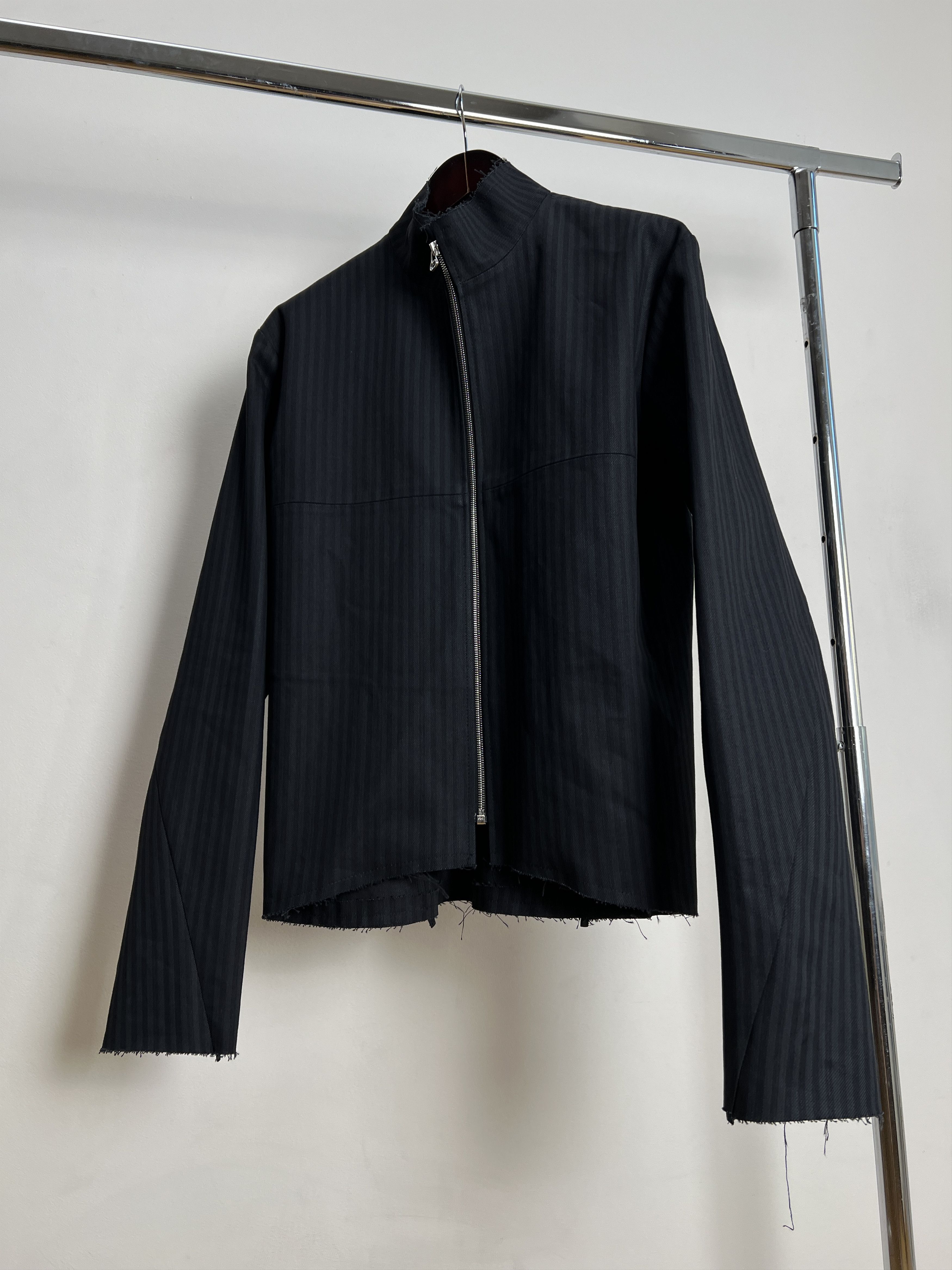 image of Individual Designer Striped Tailored Jacket 04.03, Men's (Size Small)