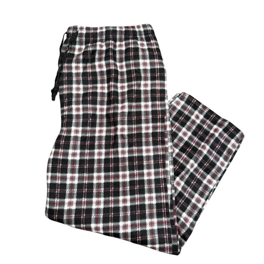 Fruit Of The Loom Fruit of the Loom Men's Plaid Pajama Pants & T-shirt Set Size US 42 / EU 58 - 3 Thumbnail