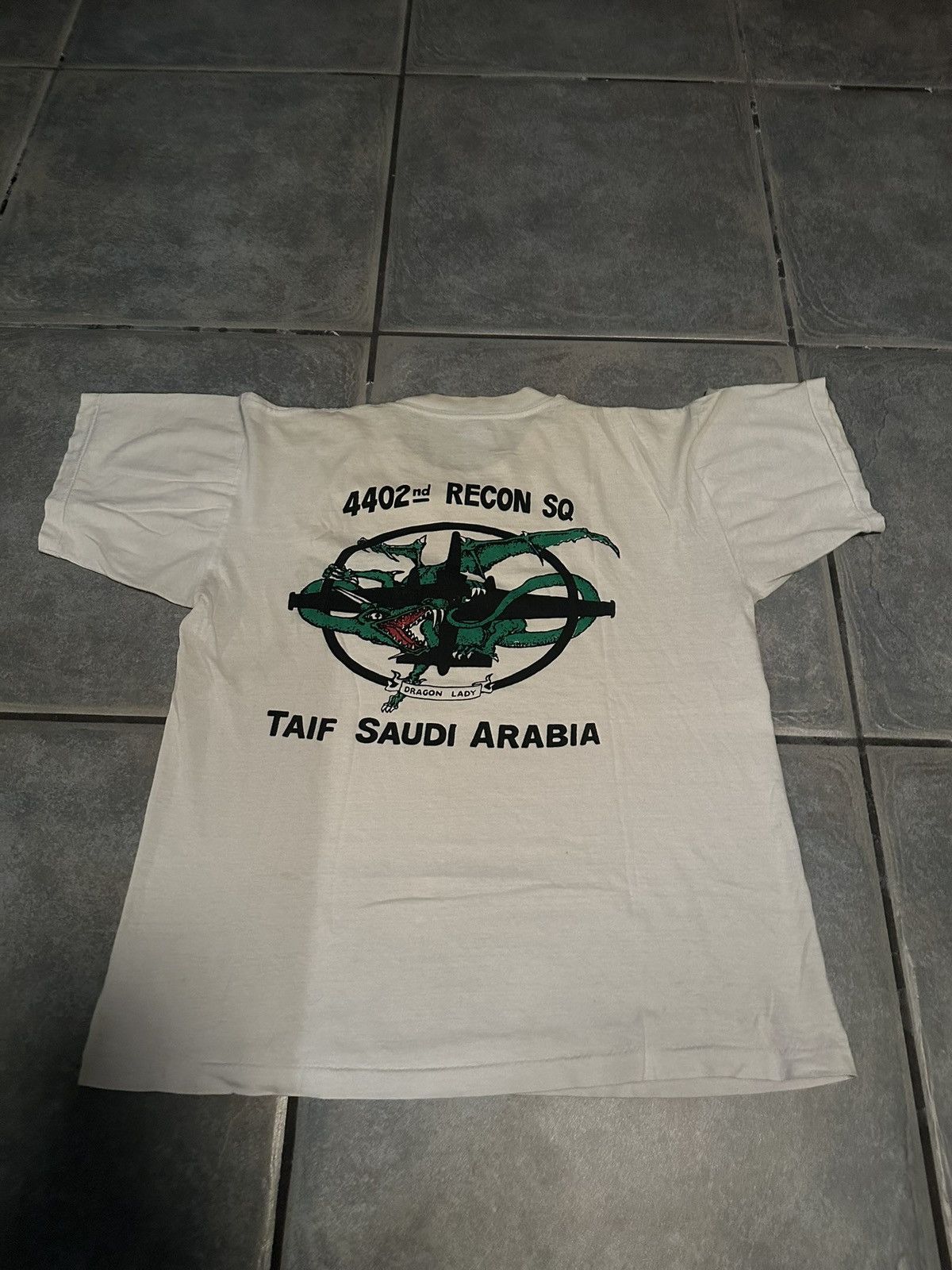 80s Vintage Military Dragon Lady Tee x Unsound Rags