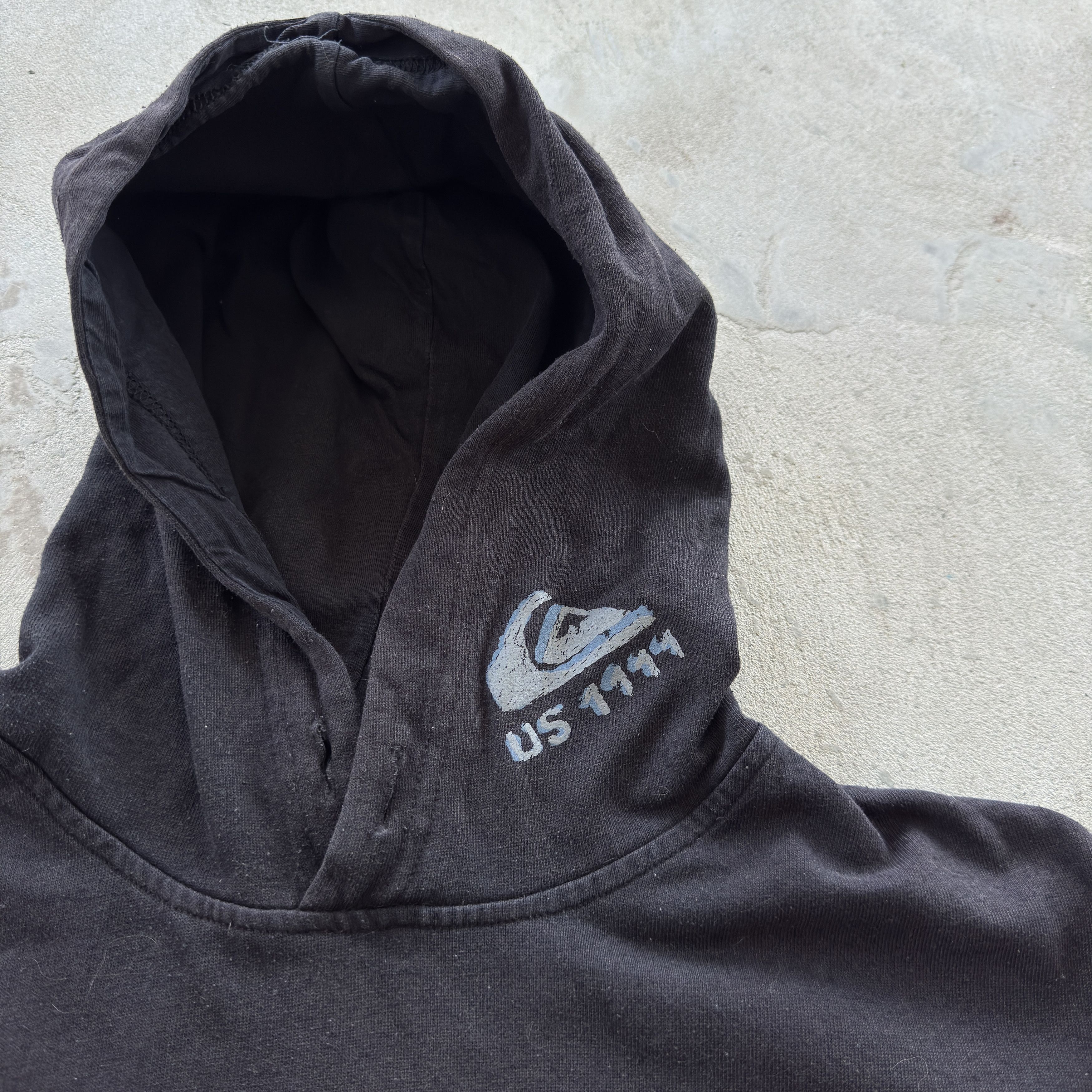 Quiksilver Quiksilver Vintage Pirate Skull Crossbones Hoodie Large Size US L / EU 52-54 / 3 - 5 Thumbnail