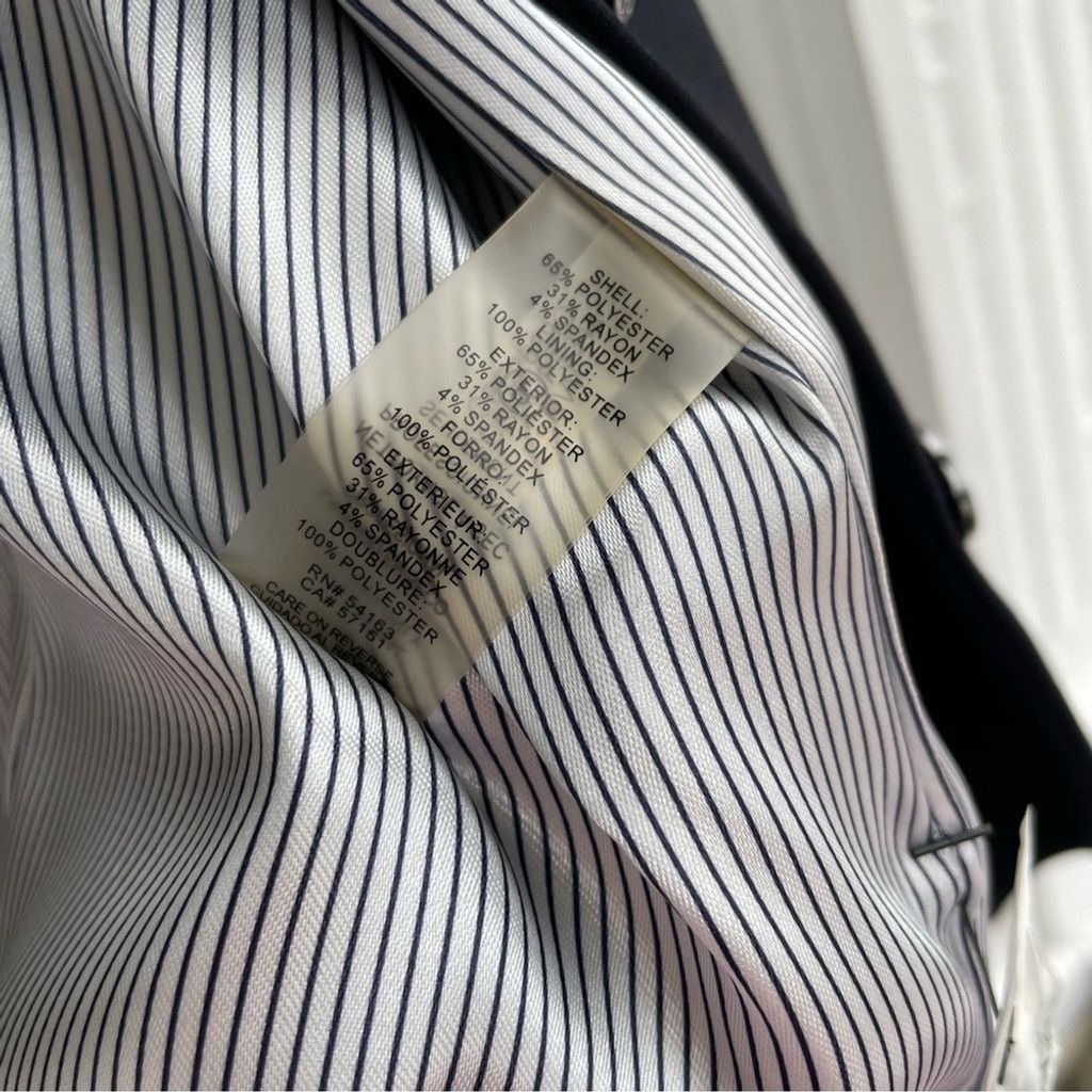 Calvin Klein Calvin Klein Flap-Pocket Two-Button Blazer Size 12P Size XL / US 12-14 / IT 48-50 - 14 Thumbnail