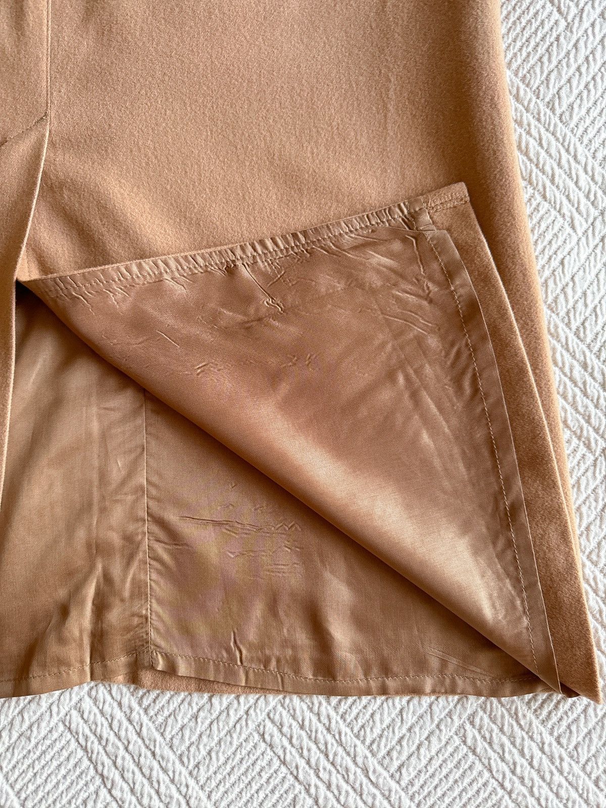 Hysteric Glamour Vintage boho 2000s maxi beige wool skirt y2k CHLOE style Size 32" / US 10 / IT 46 - 7 Thumbnail