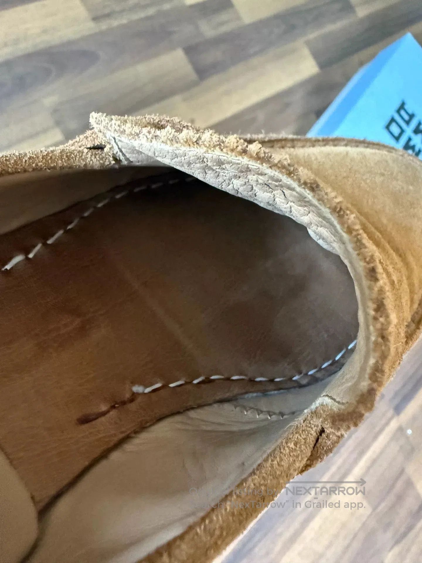 MoMA MOMA Men's Distressed Suede Loafers. Size US 8 / EU 41 - 5 Thumbnail