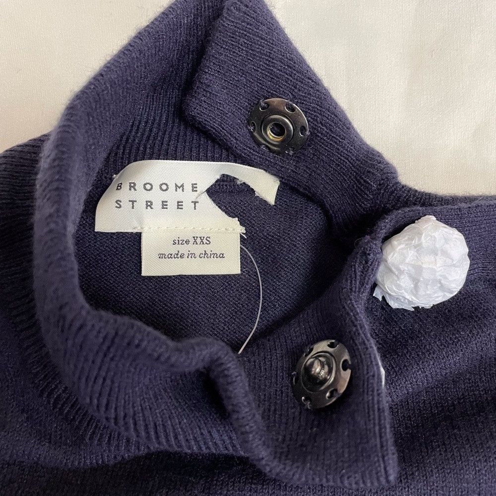 Kate Spade New Broome Street Kate Spade Wool Night Sky Mixed Media Blu Size XXS / US 00 / IT 34 - 8 Thumbnail