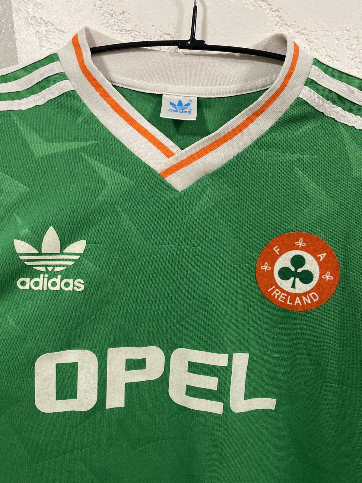 Adidas Vintage Adidas Ireland Repro Soccer Jersey Blokecore 90s L Size US L / EU 52-54 / 3 - 4 Thumbnail