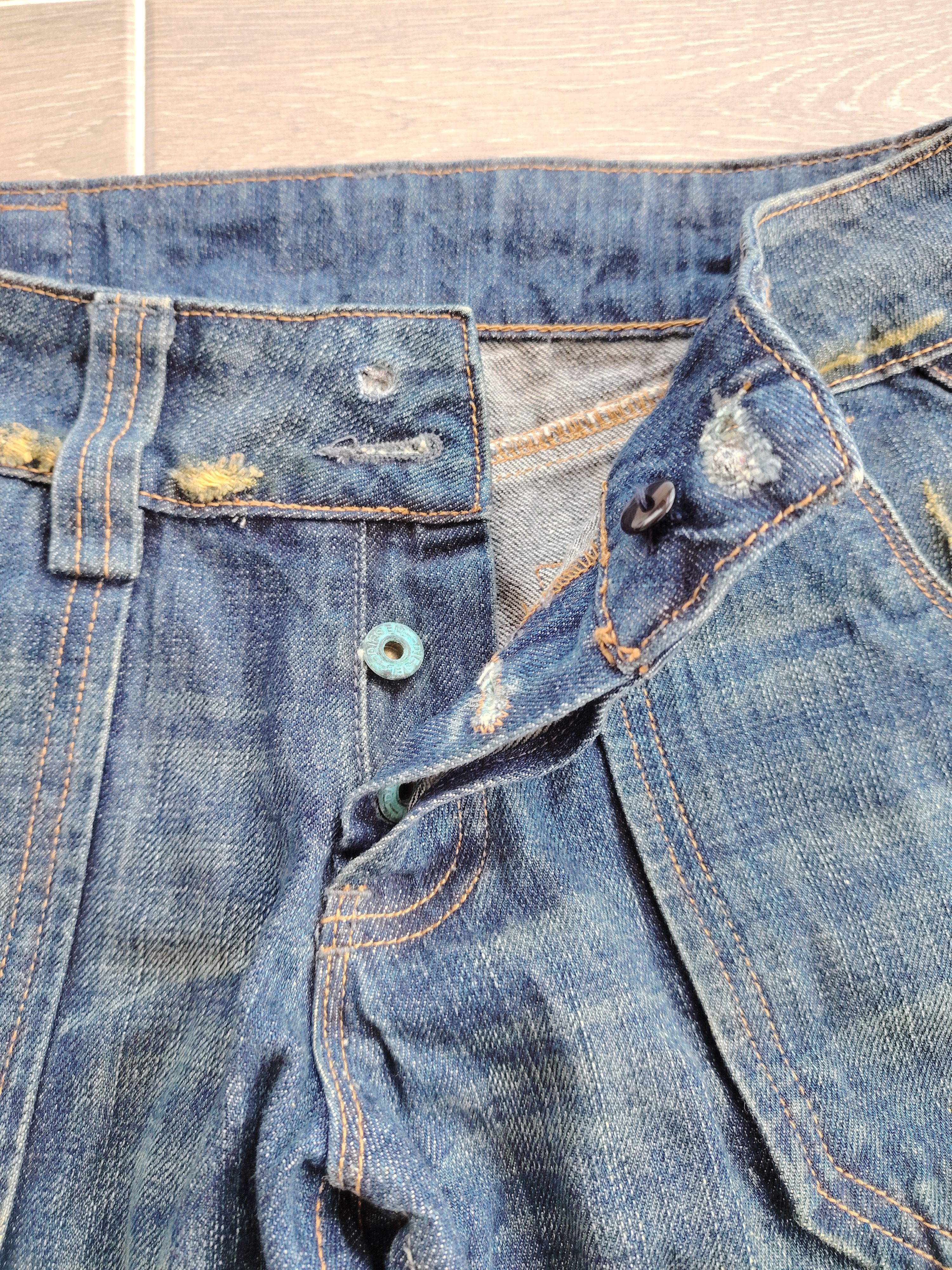 Diesel × If Six Was Nine × Le Grande Bleu (L.G.B.) Flare Bootcut Diesel Jeans Pant Gothic Size 27" / US 4 / IT 40 - 9 Thumbnail