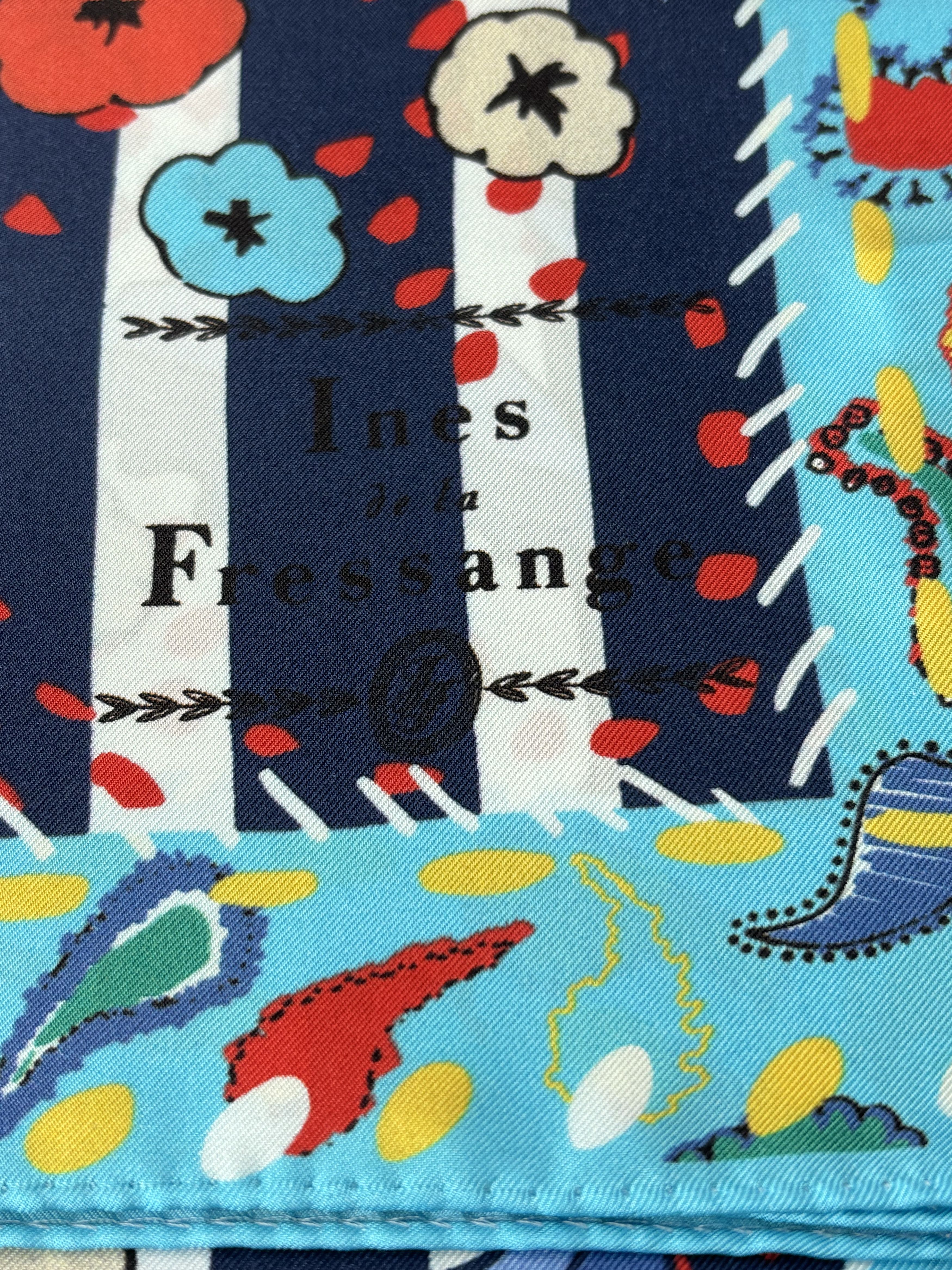 Other Silk scarf Ines De La Fressange Size ONE SIZE - 7 Thumbnail