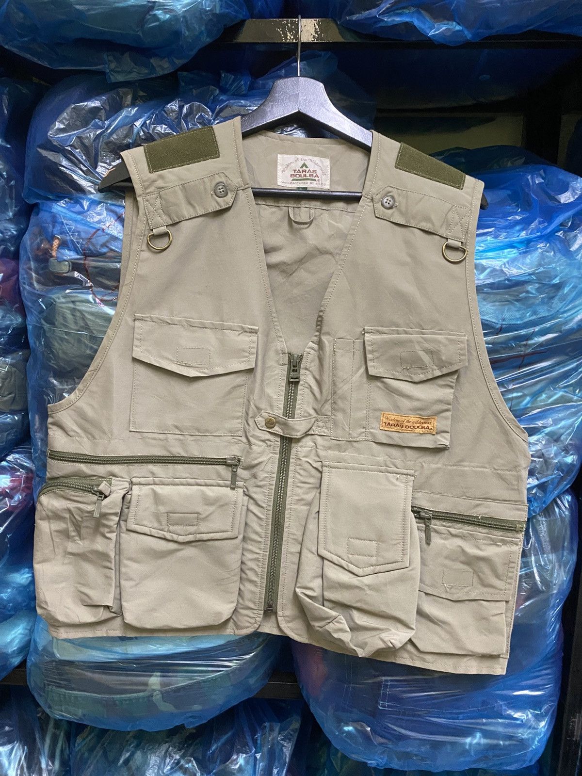 Vintage VINTAGE 90S TARAS BOULBA UTILITY VEST JACKET Size US L / EU 52-54 / 3 - 1 Thumbnail