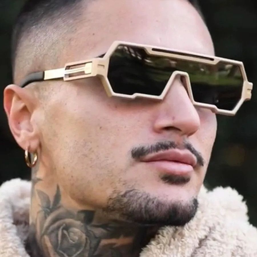 Electric Visual Vibe Street ins style custom avant-garde sunglasses Size ONE SIZE - 1 Thumbnail