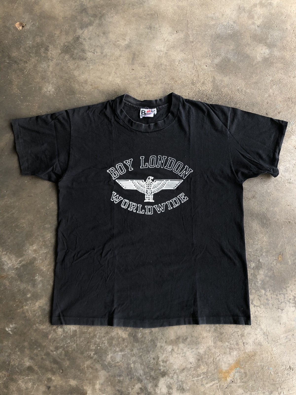 Anvil × Boy London × Vintage VINTAGE ! 90s Boy London tshirt Size US L / EU 52-54 / 3 - 1 Thumbnail