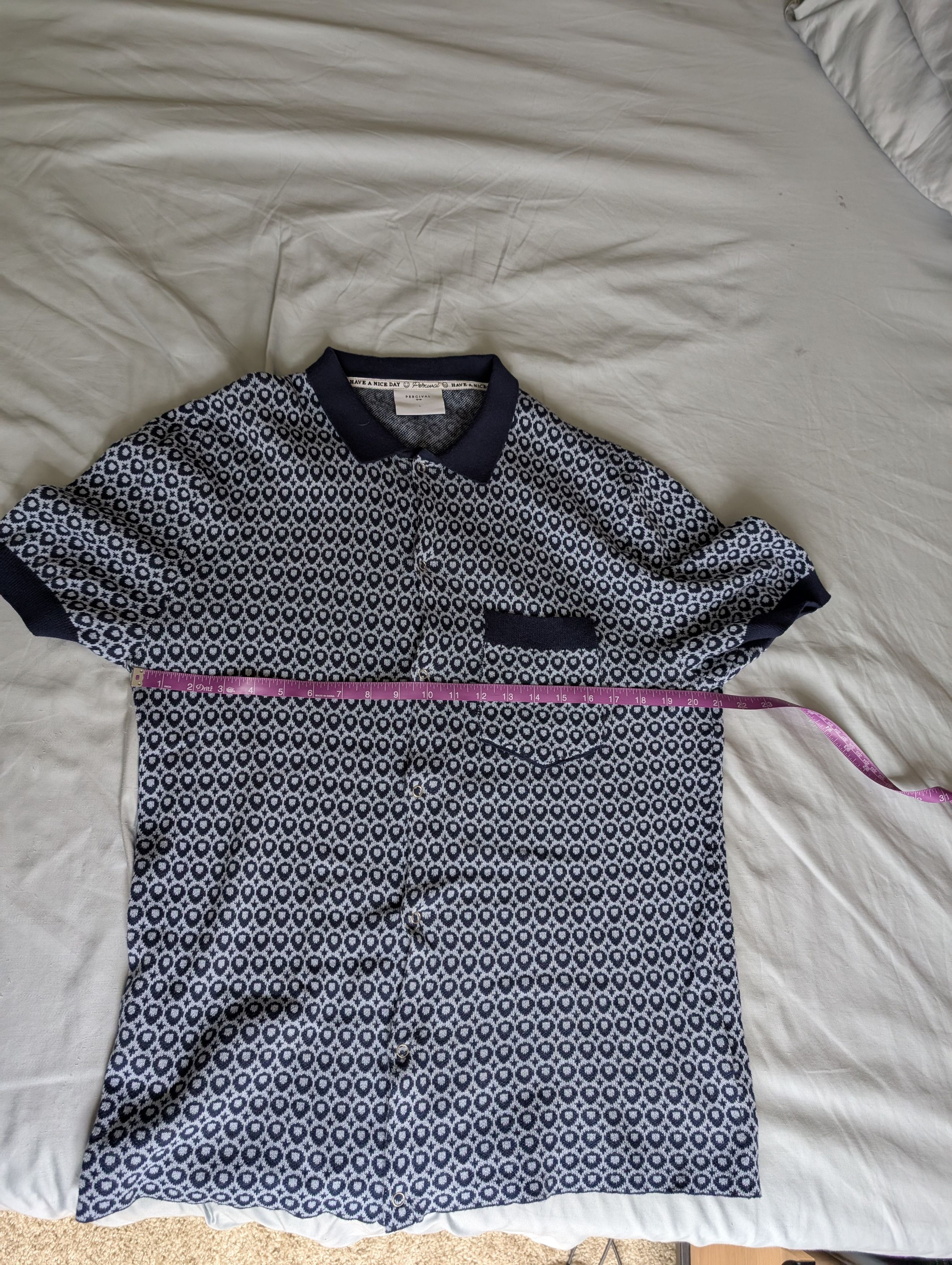 Percival Casa piccante Knit Polo Size US L / EU 52-54 / 3 - 3 Thumbnail