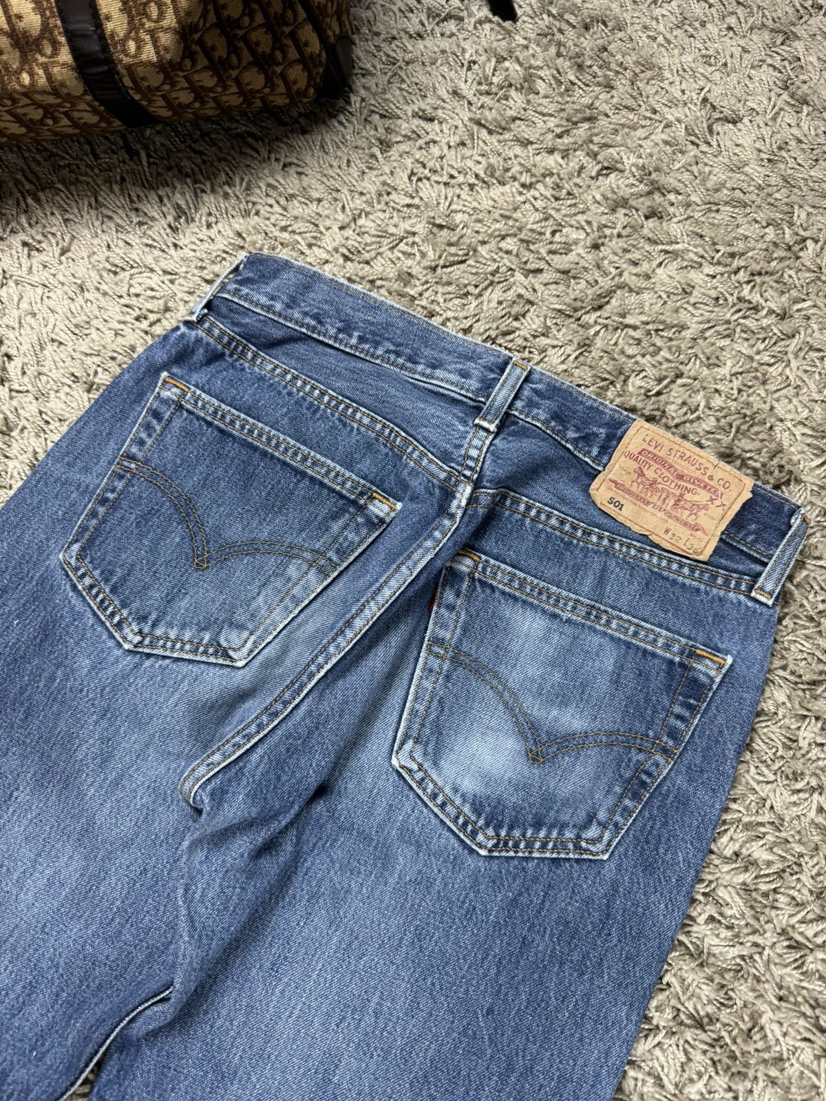 Levi's × Vintage Vintage jeans Levi’s USA original casual skate item Size US 32 / EU 48 - 2 Thumbnail