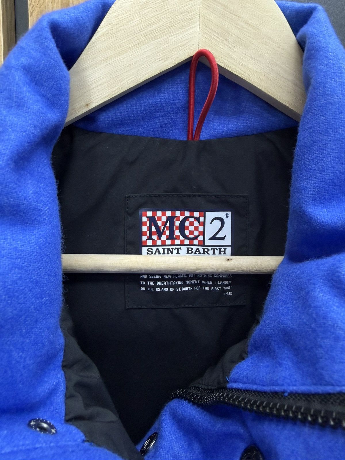 MC2 Saint Barth MC2 Saint Barth Down Padded Wool Vest Size L Size US L / EU 52-54 / 3 - 7 Thumbnail