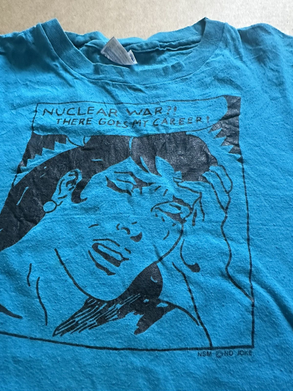 Vintage roy lichtenstein nuclear war shirt single stitch Size US L / EU 52-54 / 3 - 3 Thumbnail
