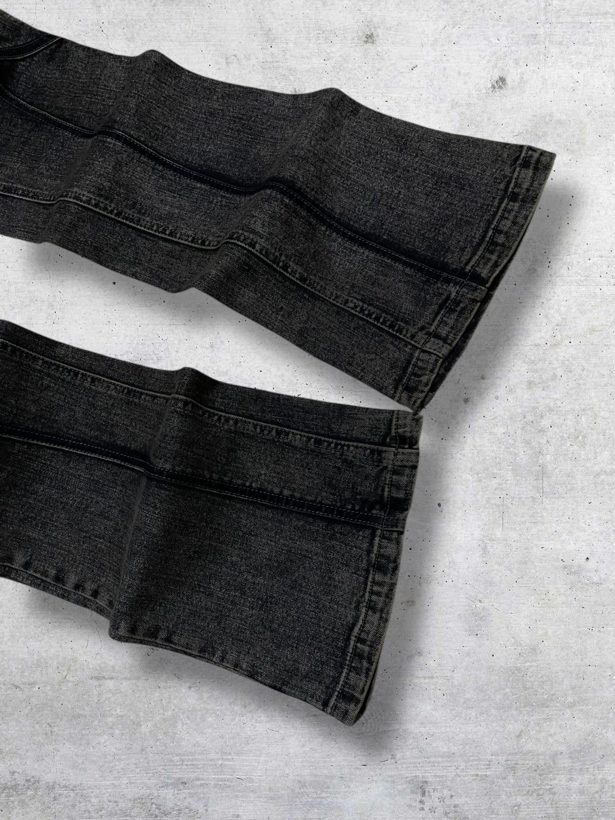 Tornado Mart JAPAN ARCHITECTURAL ADORE GOTHIC FLARE 90S DESIGNER DENIM Size US 30 / EU 46 - 5 Thumbnail