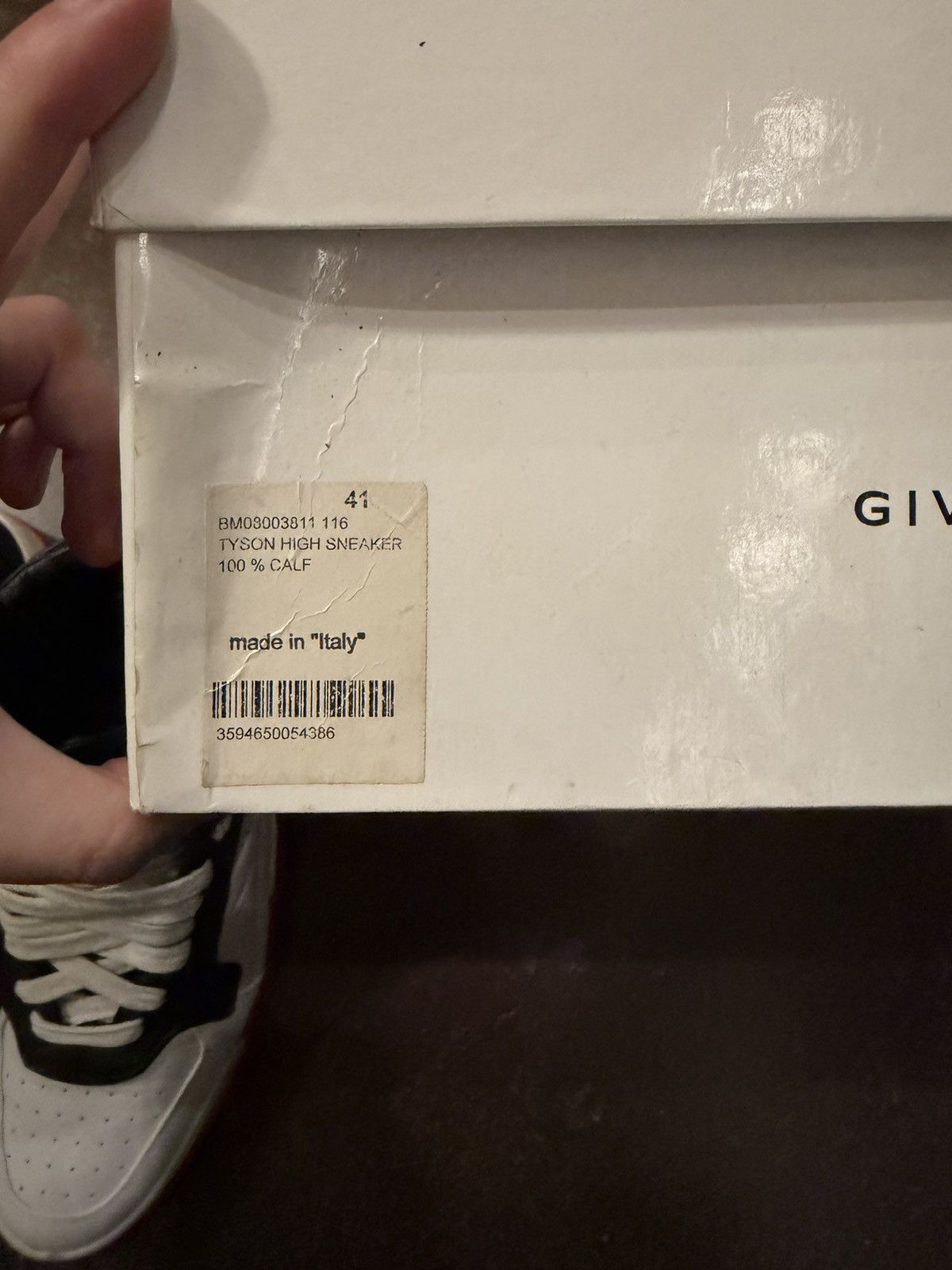 Givenchy (RARE) Givenchy Tyson Star Studded Sneakers Size US 8 / EU 41 - 12 Thumbnail