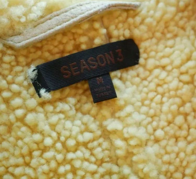 Kanye West × Yeezy YEEZY SEASON 3 SHEARLING LEATHER MOUTON JACKET Size US M / EU 48-50 / 2 - 5 Thumbnail