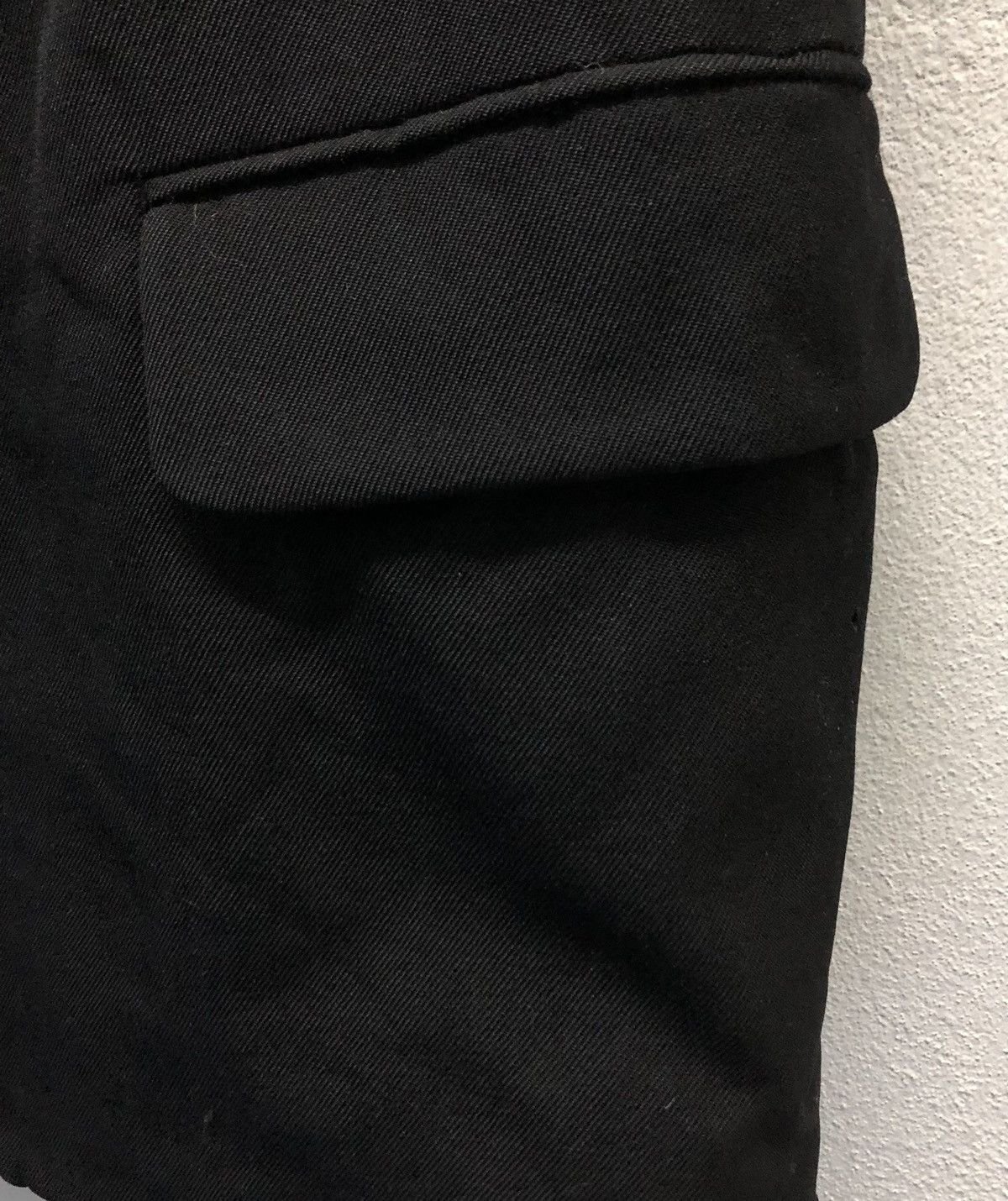 Comme des Garcons Homme Plus Comme des Garçons Homme Plus Red Stitch Lapel Black Wool (S) Size US S / EU 44-46 / 1 - 6 Thumbnail