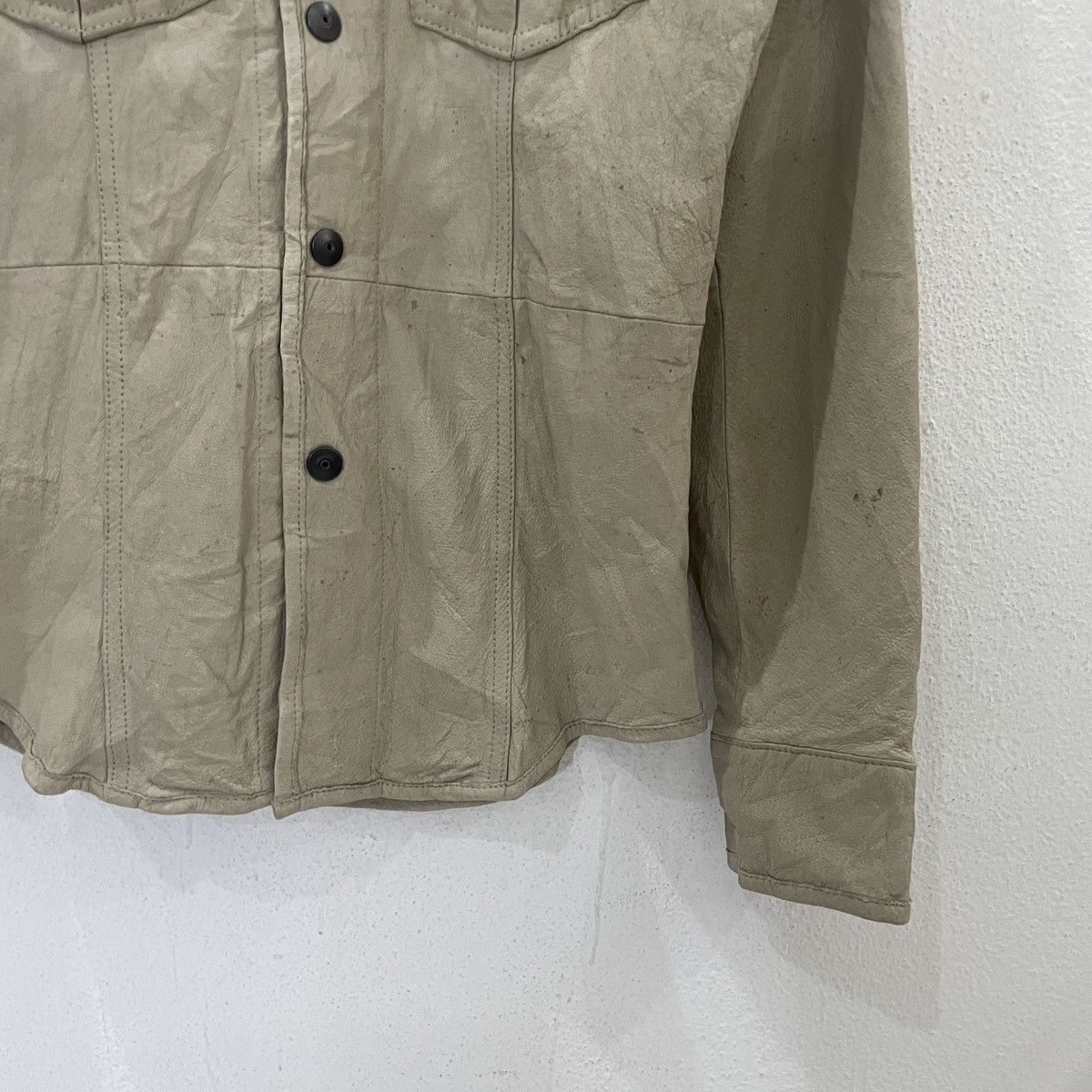 Schlussel Vintage Schlussel Leather Jacket Size M / US 6-8 / IT 42-44 - 2 Thumbnail