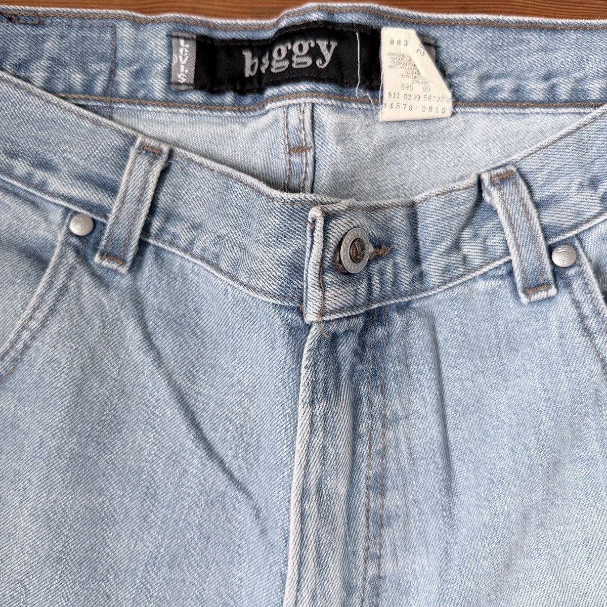 Levi's Vintage Clothing 90’s Silvertab Super Baggy Jeans Size US 36 / EU 52 - 5 Thumbnail