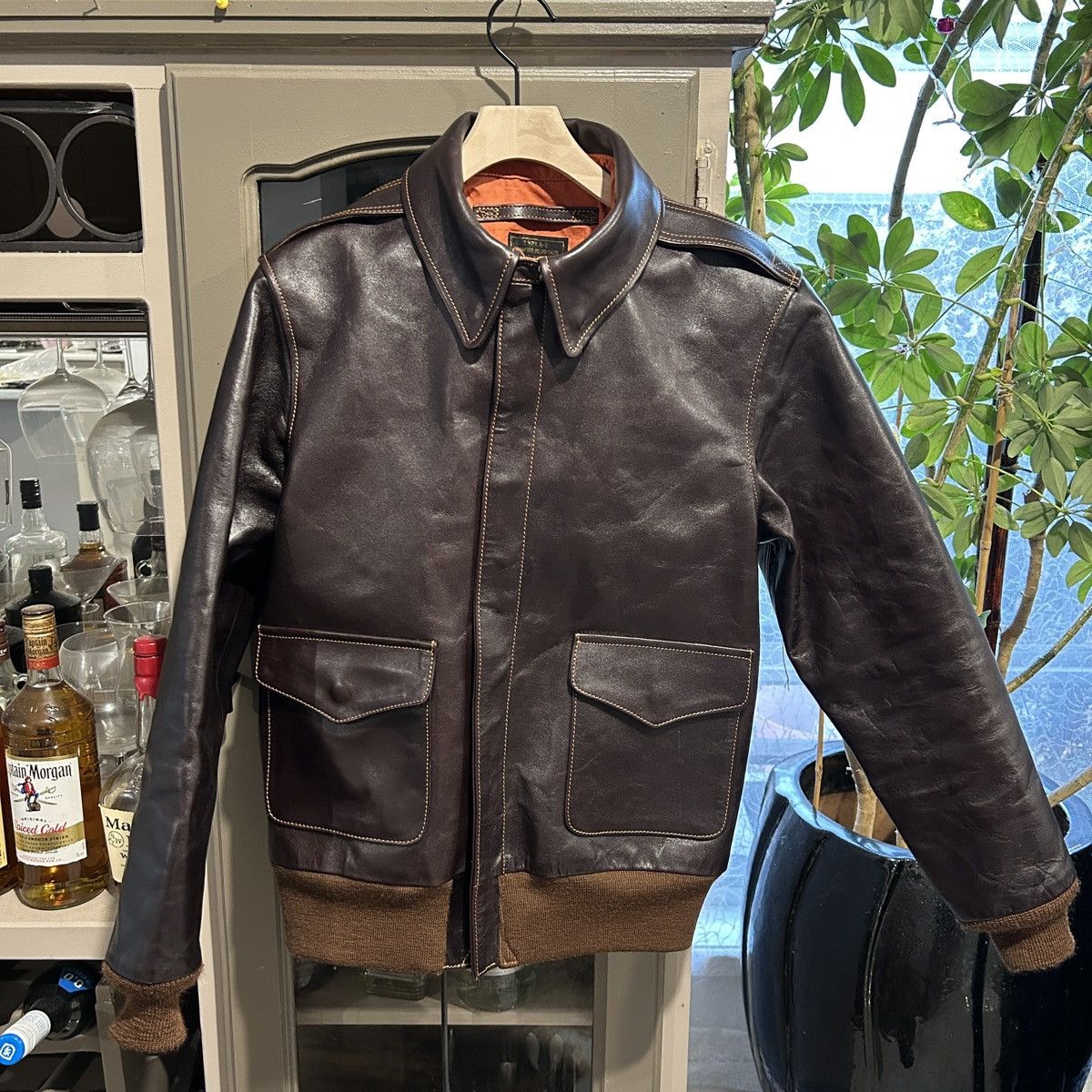 Double Helix Type-A2 Horsehide Leather Jacket