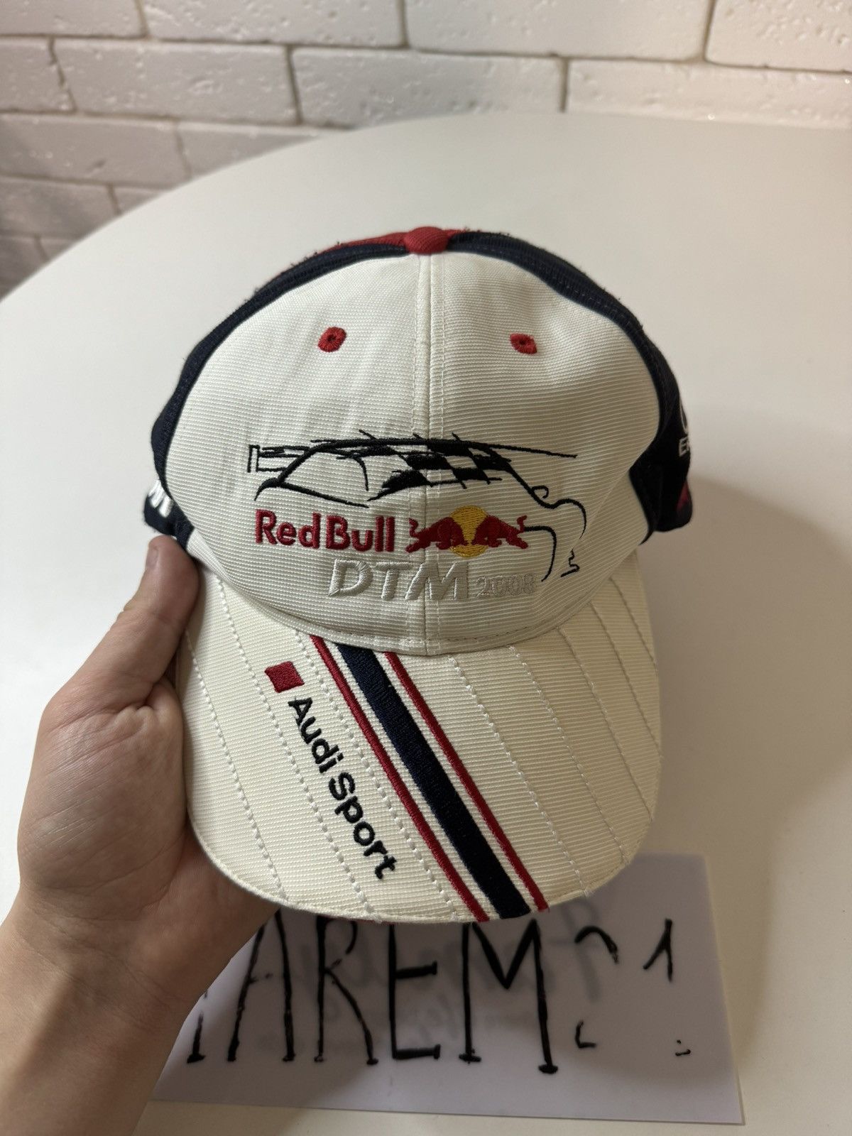 Red Bull Audi Red Bull DTM 2008 cap hat Size ONE SIZE - 2 Thumbnail