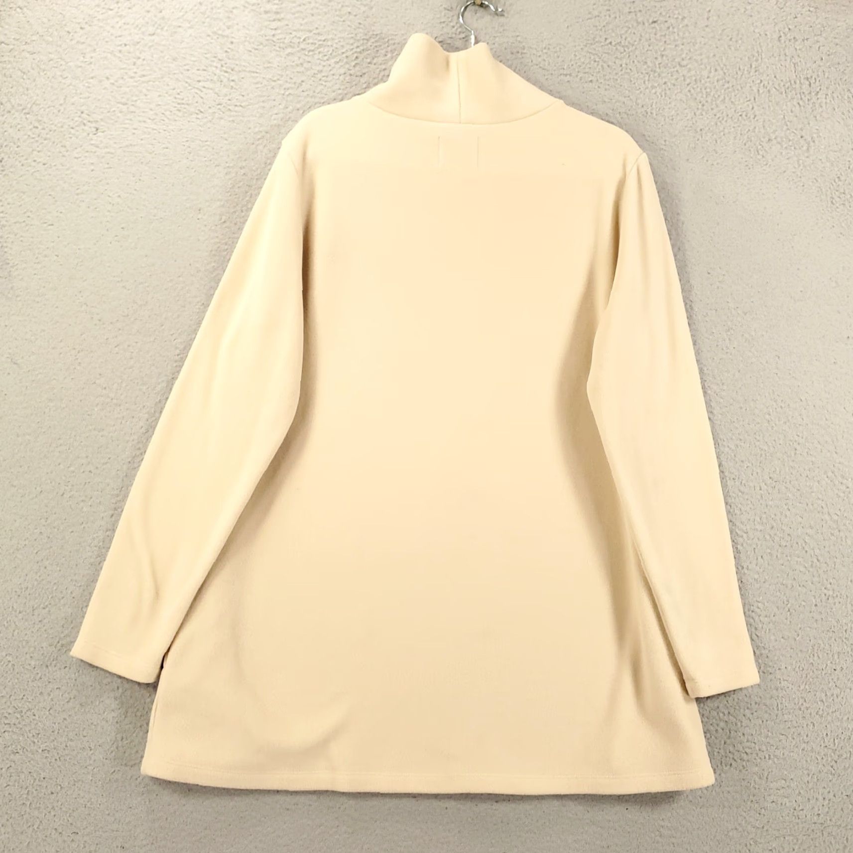 Vintage Dudley Stephens Womens Sweater Turtleneck 2XL Tan Beige Fleece Pullover Long Sleeve Casual Vintage: No (Wait) Size XXL / US 16-18 / IT 52-54 - 7 Thumbnail