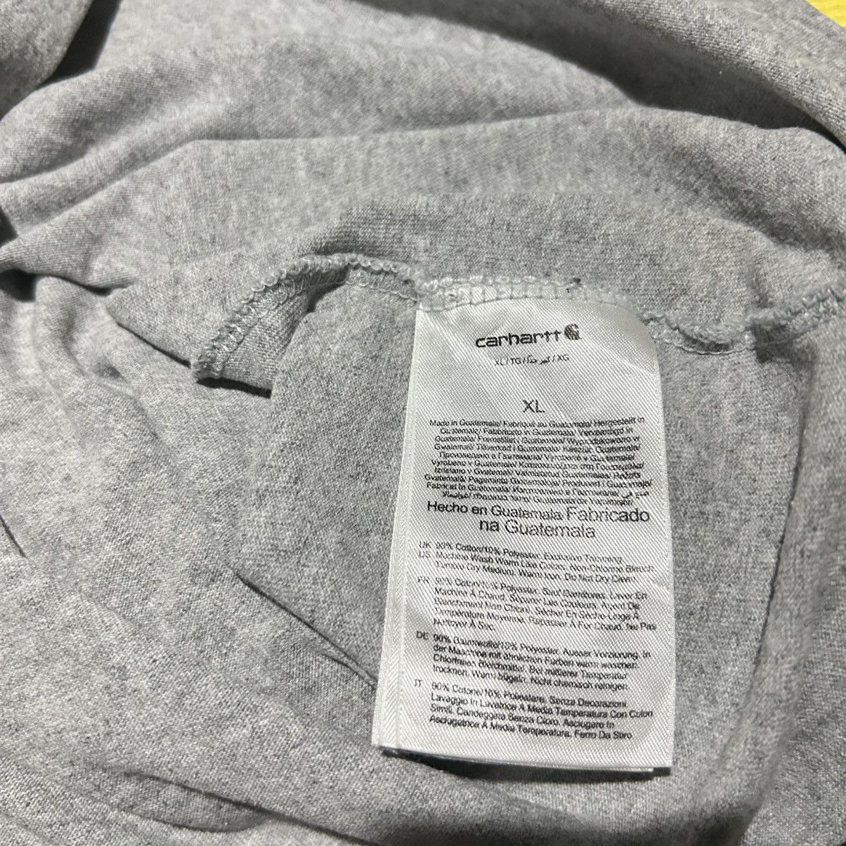 Carhartt Vintage tshirt carhartt grey XL loose fit Size US XL / EU 56 / 4 - 3 Thumbnail