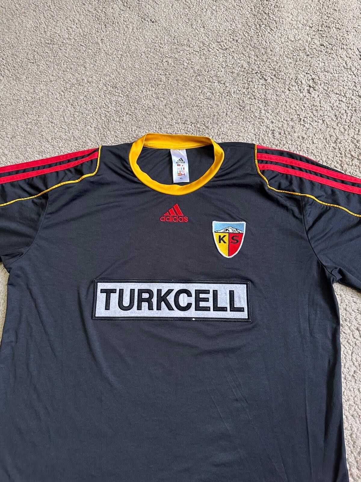 Adidas VTG ADIDAS KAYSERISPOR SHIRT FOOTBALL SHIRT SOCCER JERSEY Size US XL / EU 56 / 4 - 3 Thumbnail