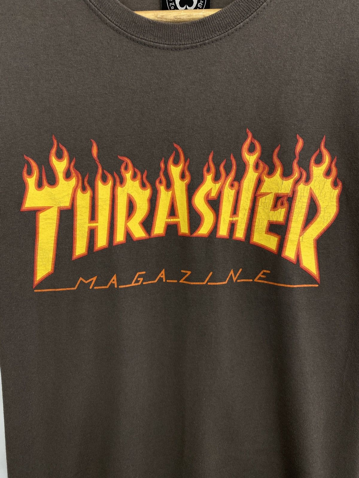 Thrasher 🛹🇺🇸 Y2K Thrasher Skateboard BMX T-Shirt Hype Rare Retro Size US M / EU 48-50 / 2 - 4 Thumbnail